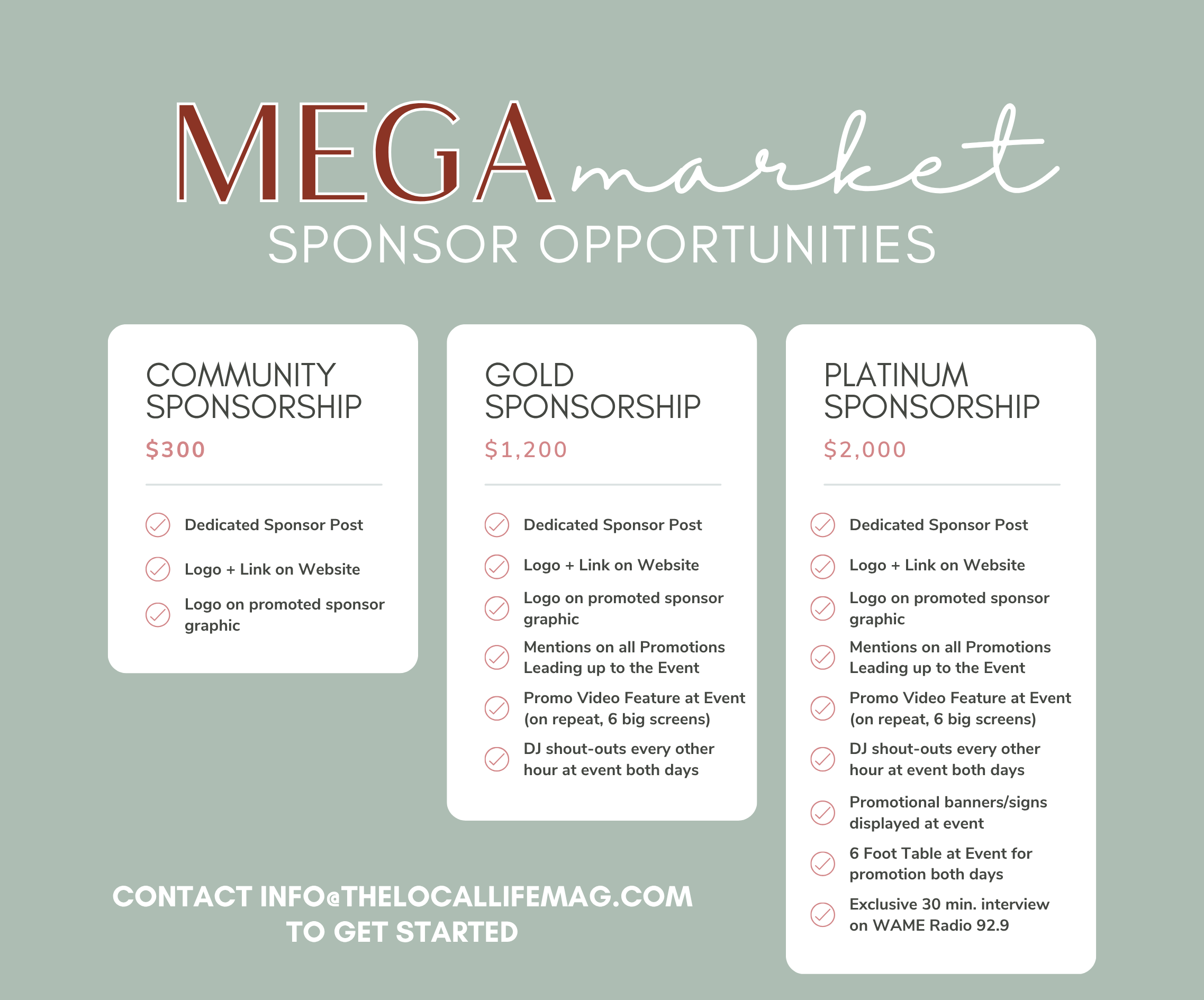 SPONSOR — MEGA Market