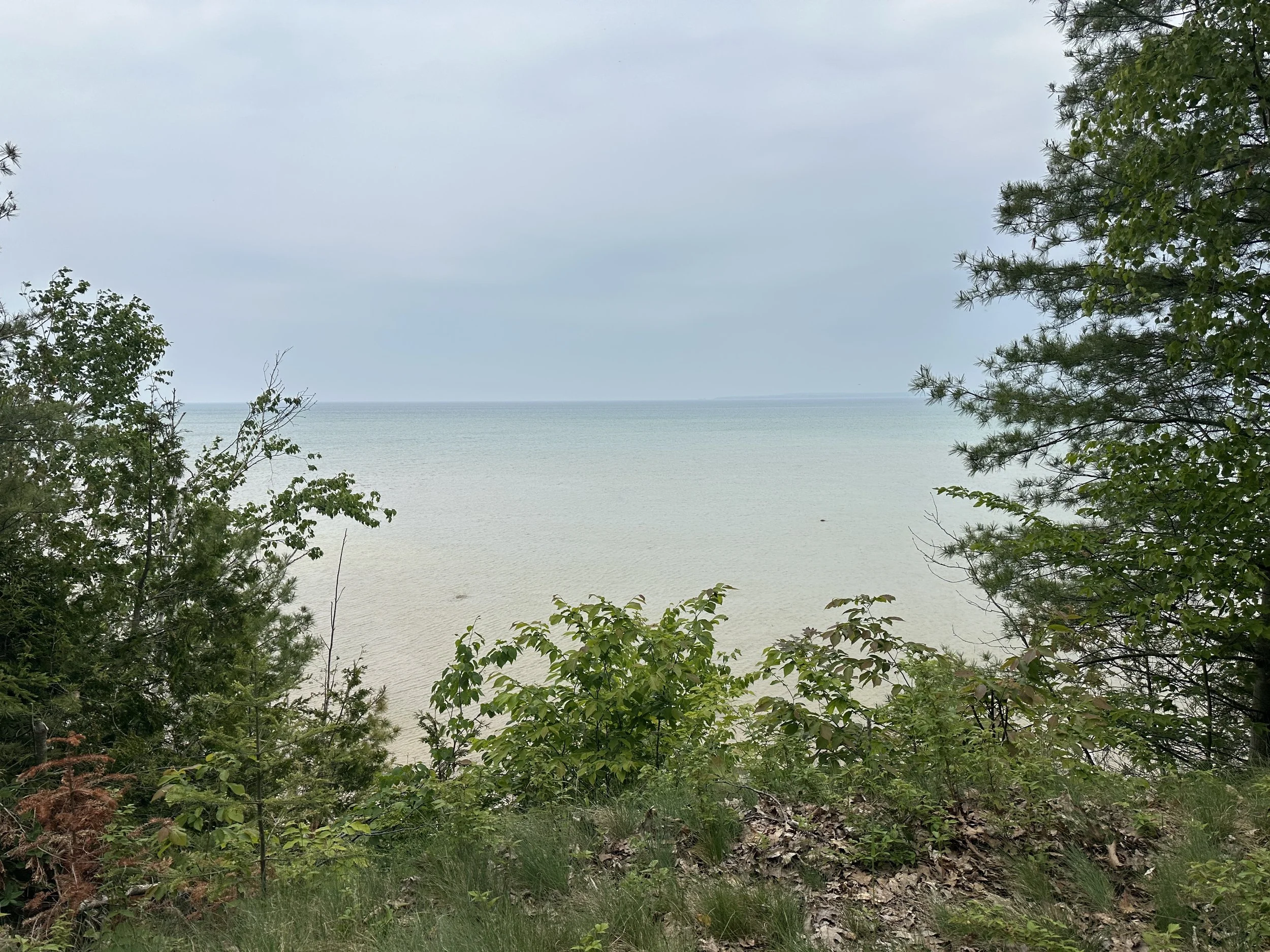 View from campsites