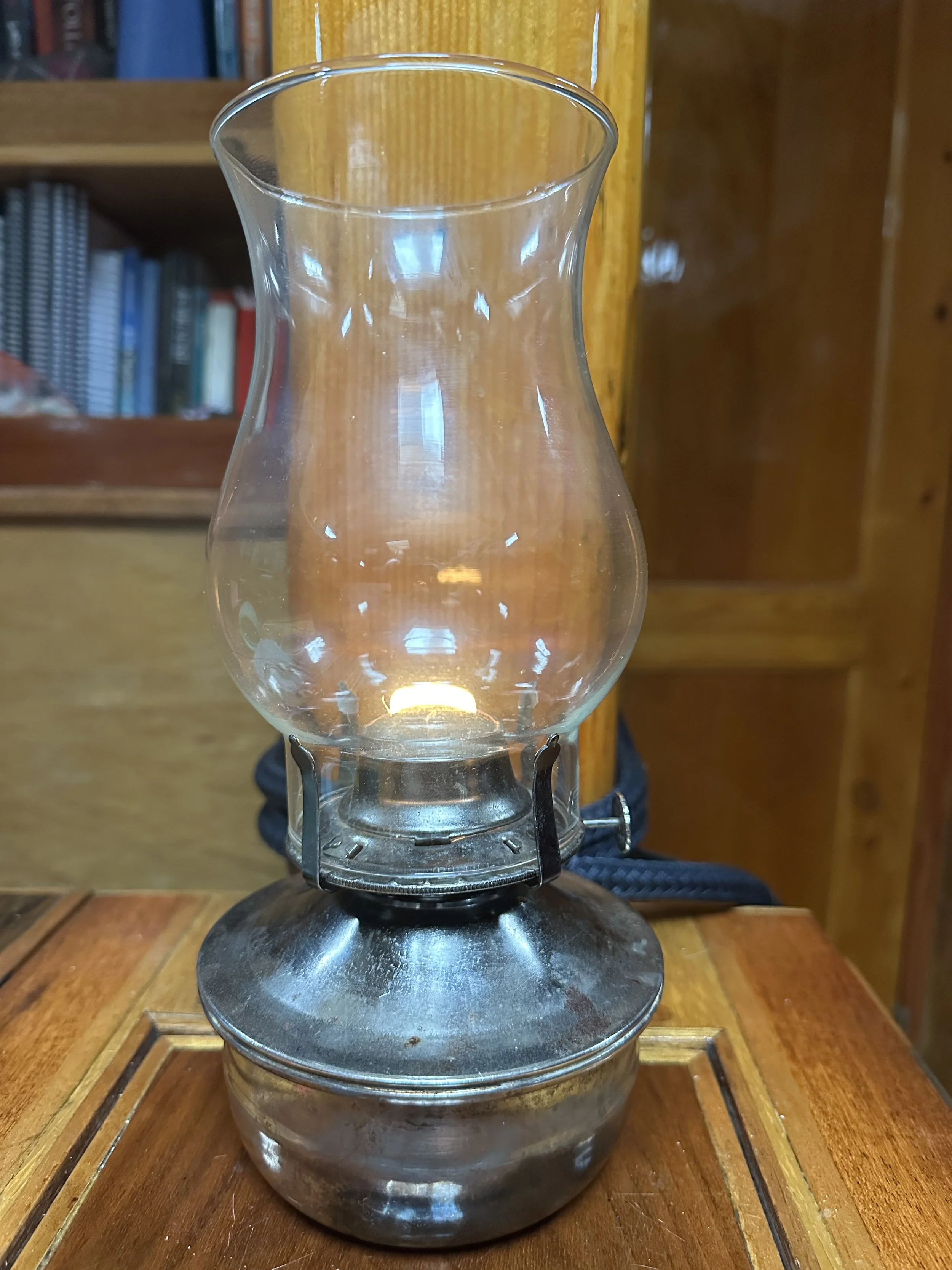 One of our oil lanterns
