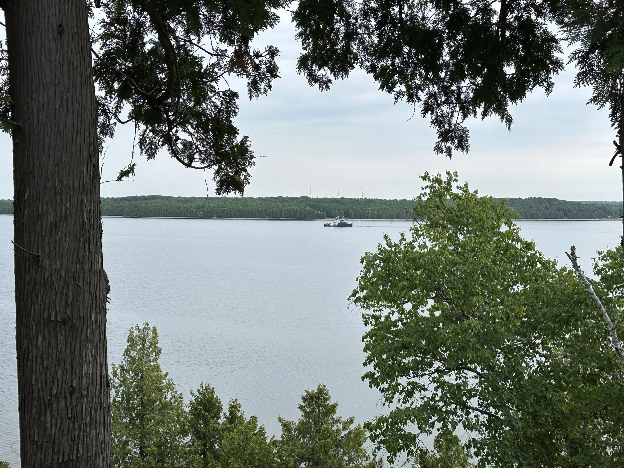 Coast guard ship coming in