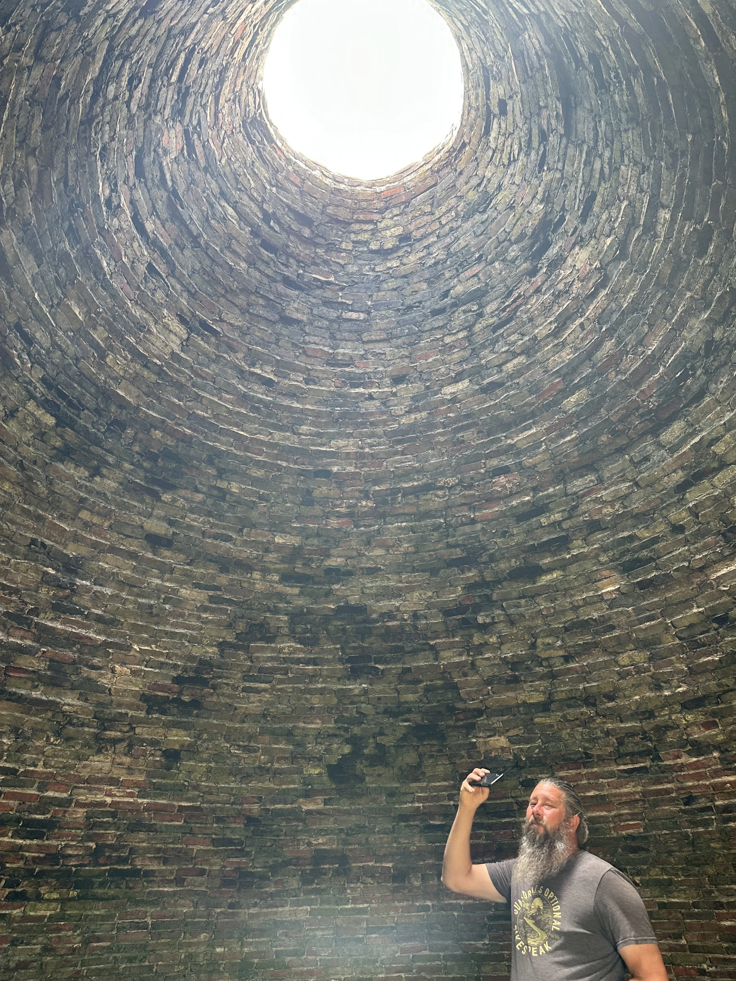 Captain inside Kiln