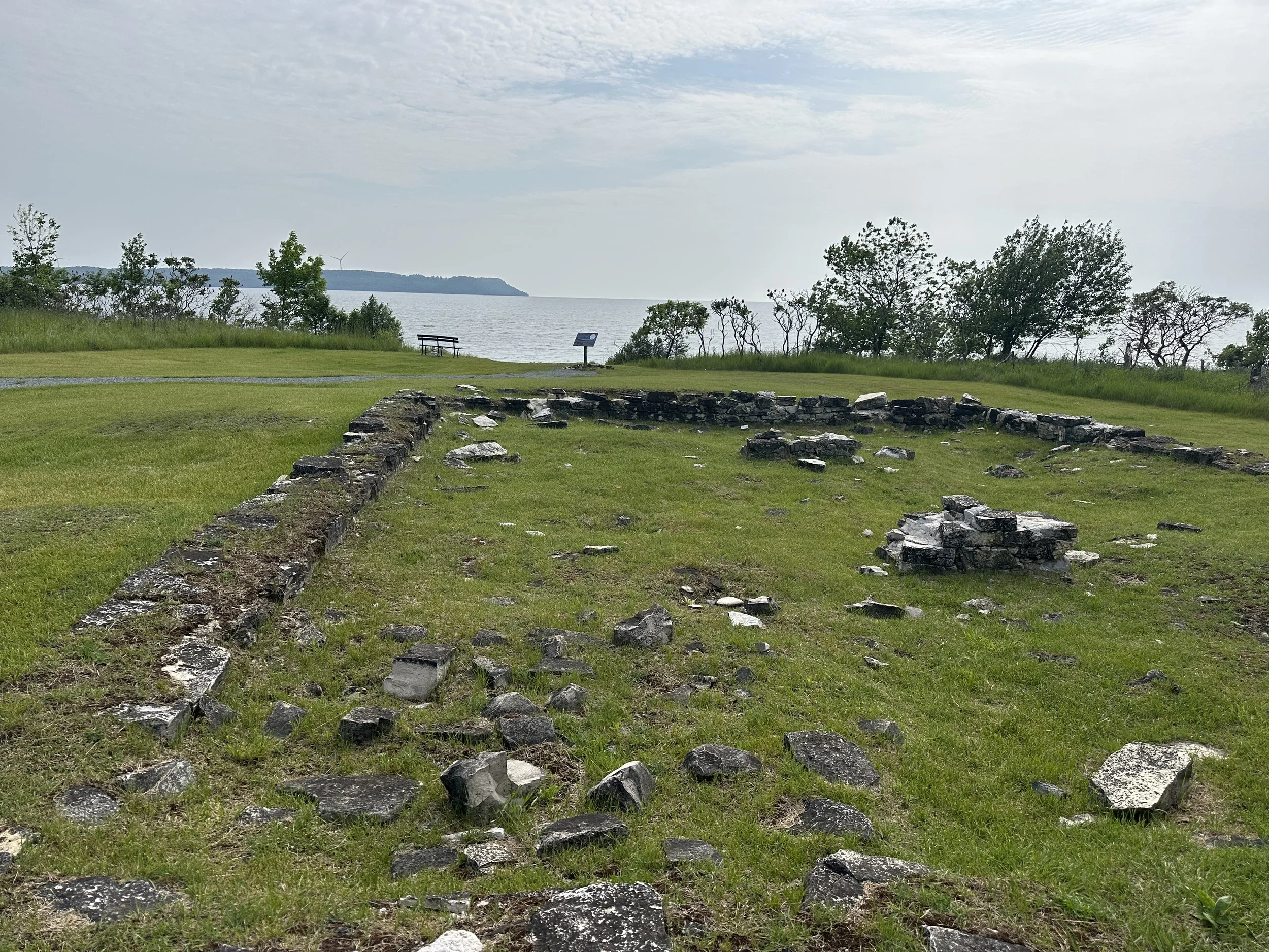 Remains of stable