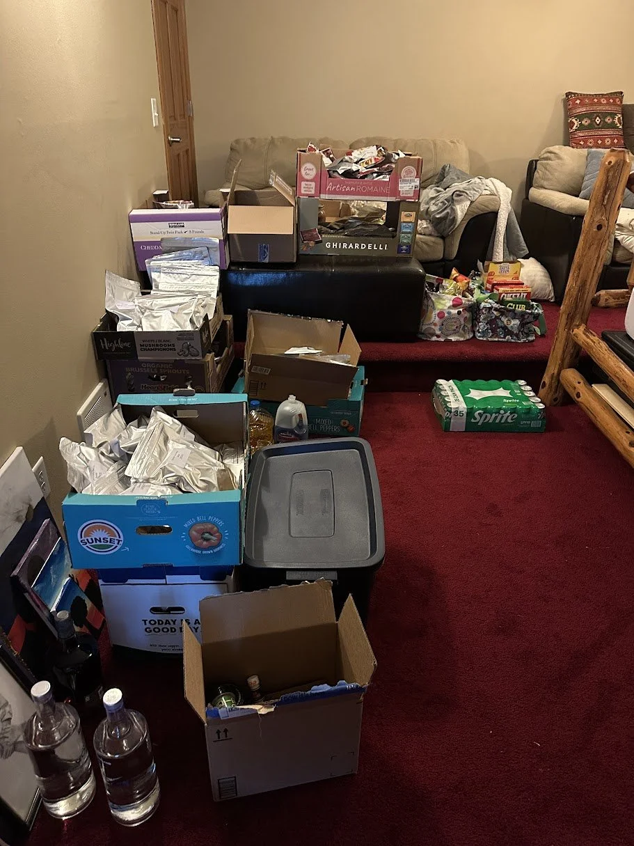 Basement pantry