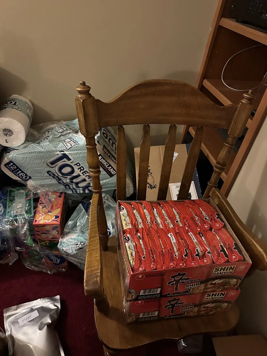 More basement pantry