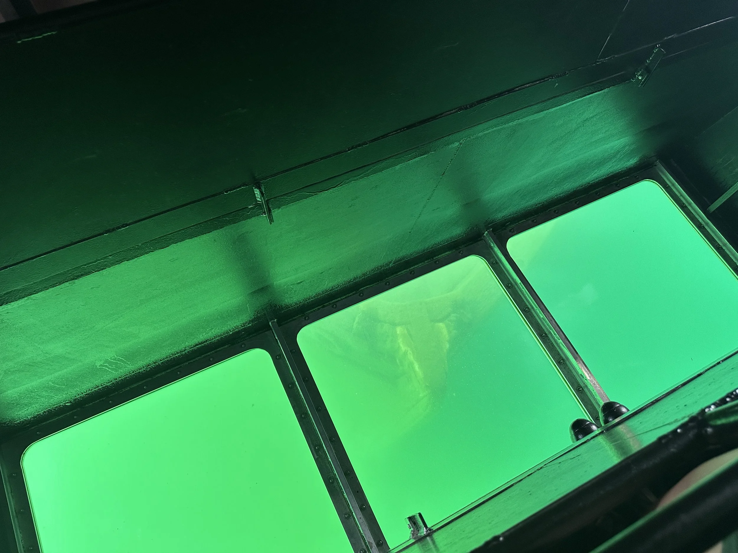 Glass bottom boat