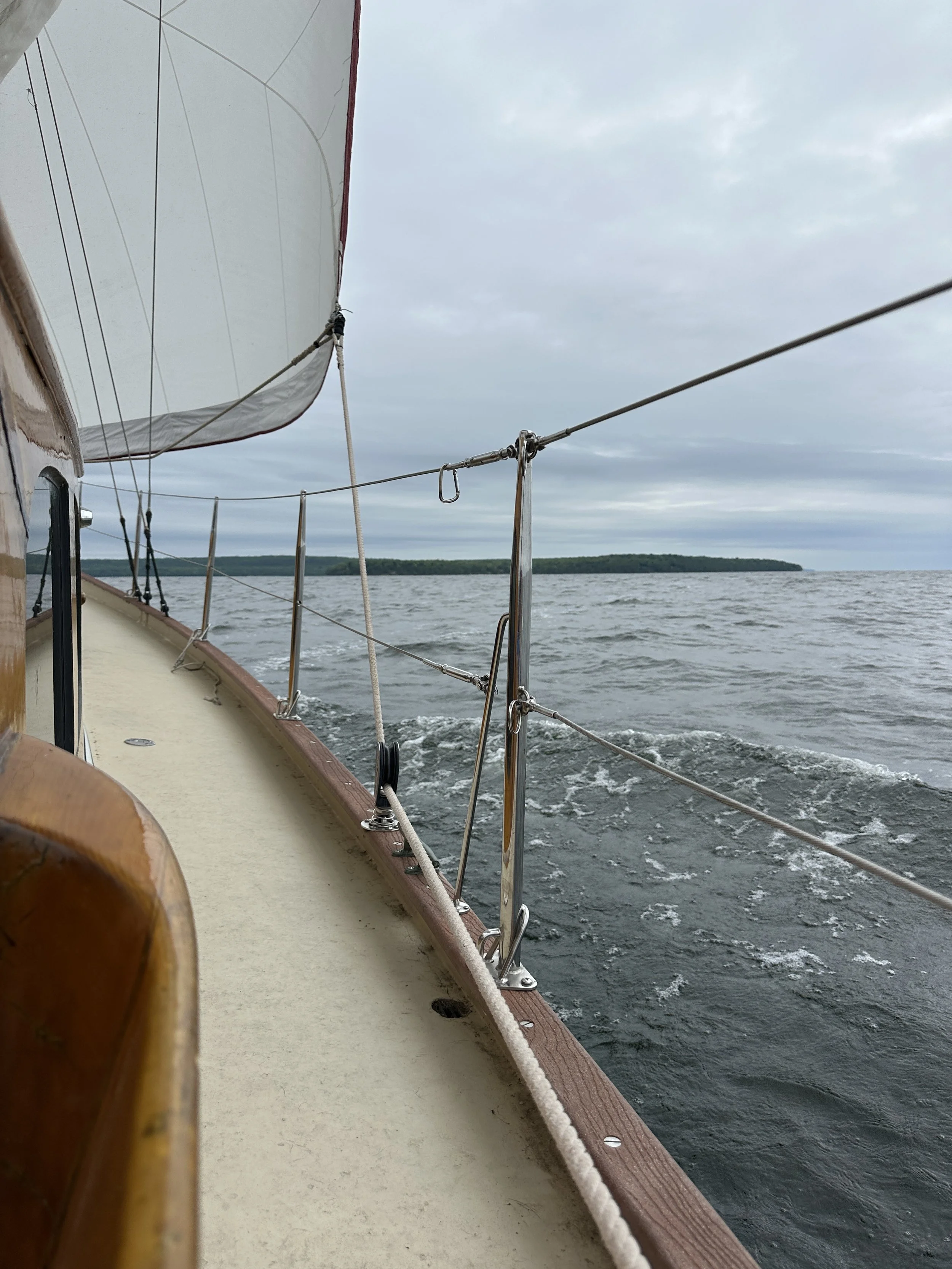 Nice to finally sail!