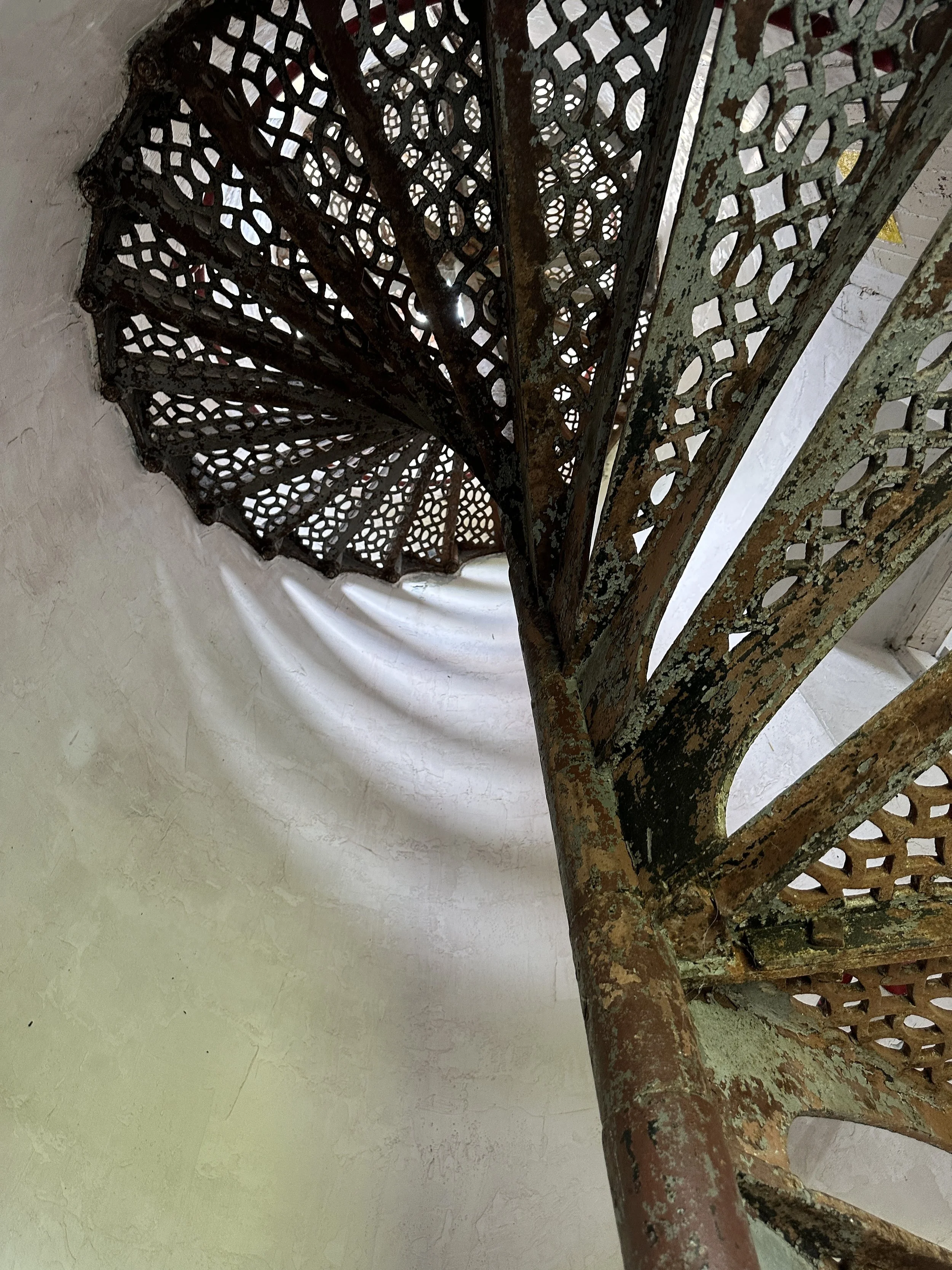 Lighthouse staircases are always cool