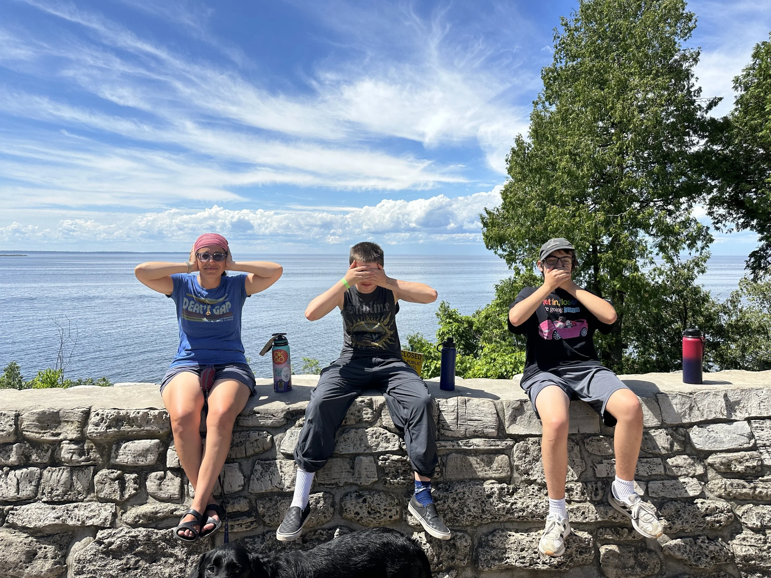 Hear no evil, see no evil, speak no evil