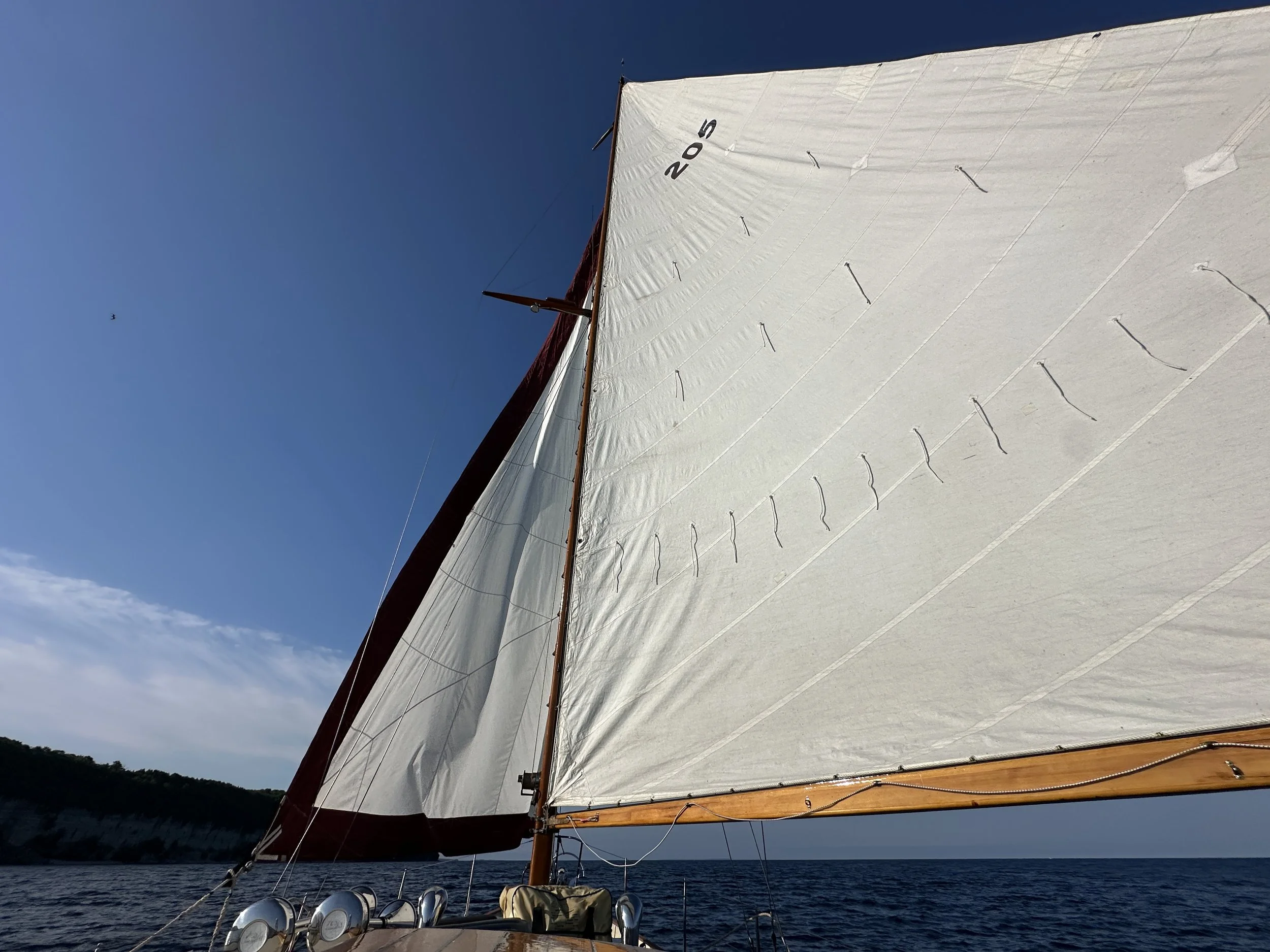 Full wing to wing sailing