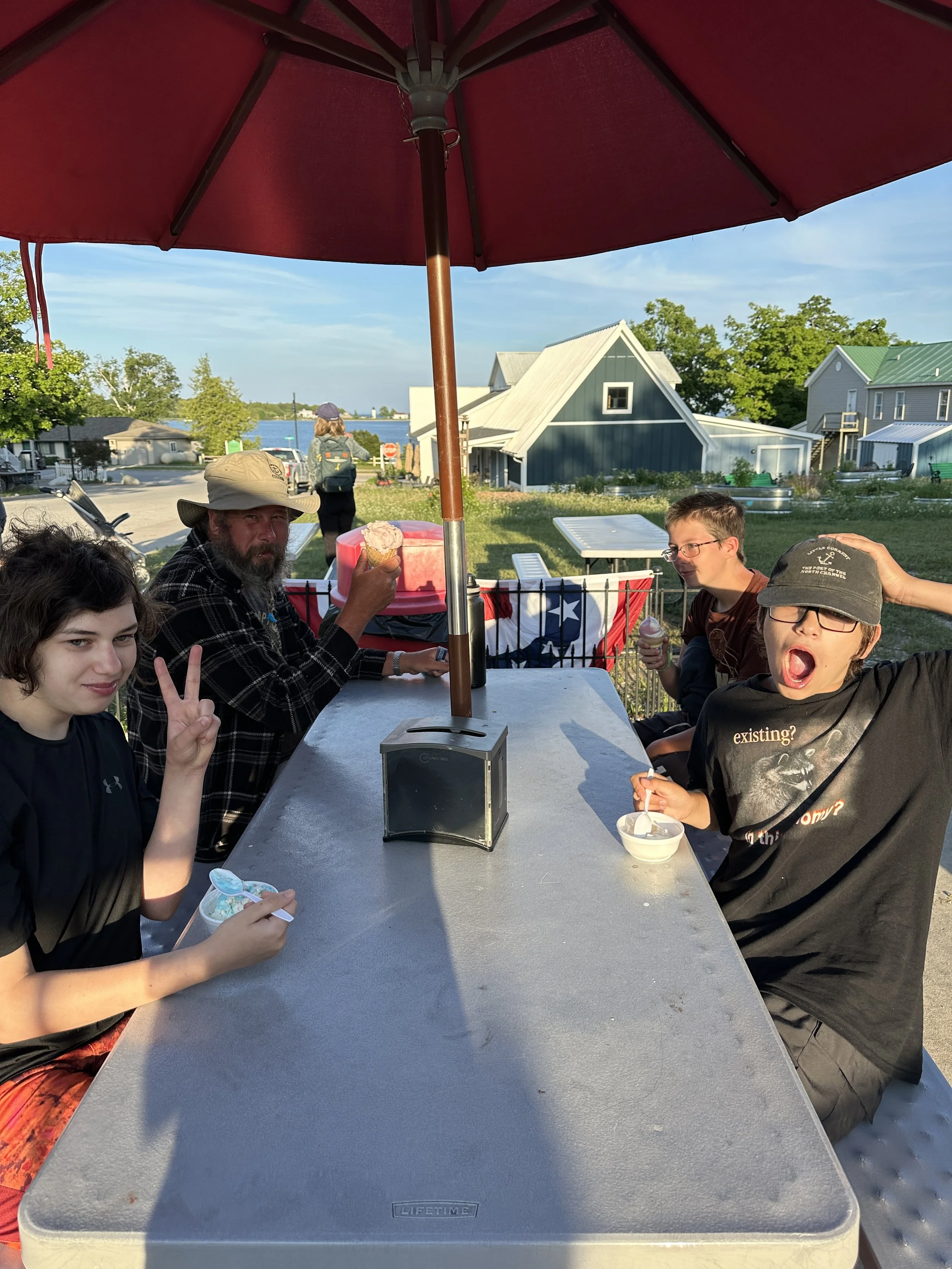 Well earned ice cream 