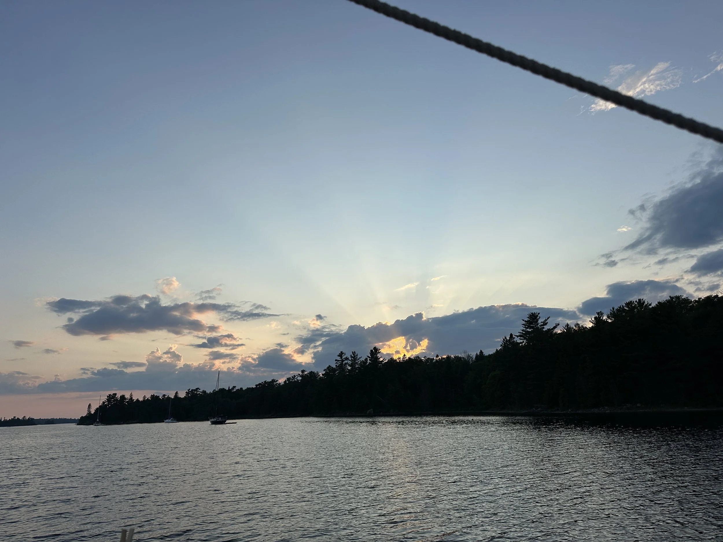Beautiful sunset at Turnbull