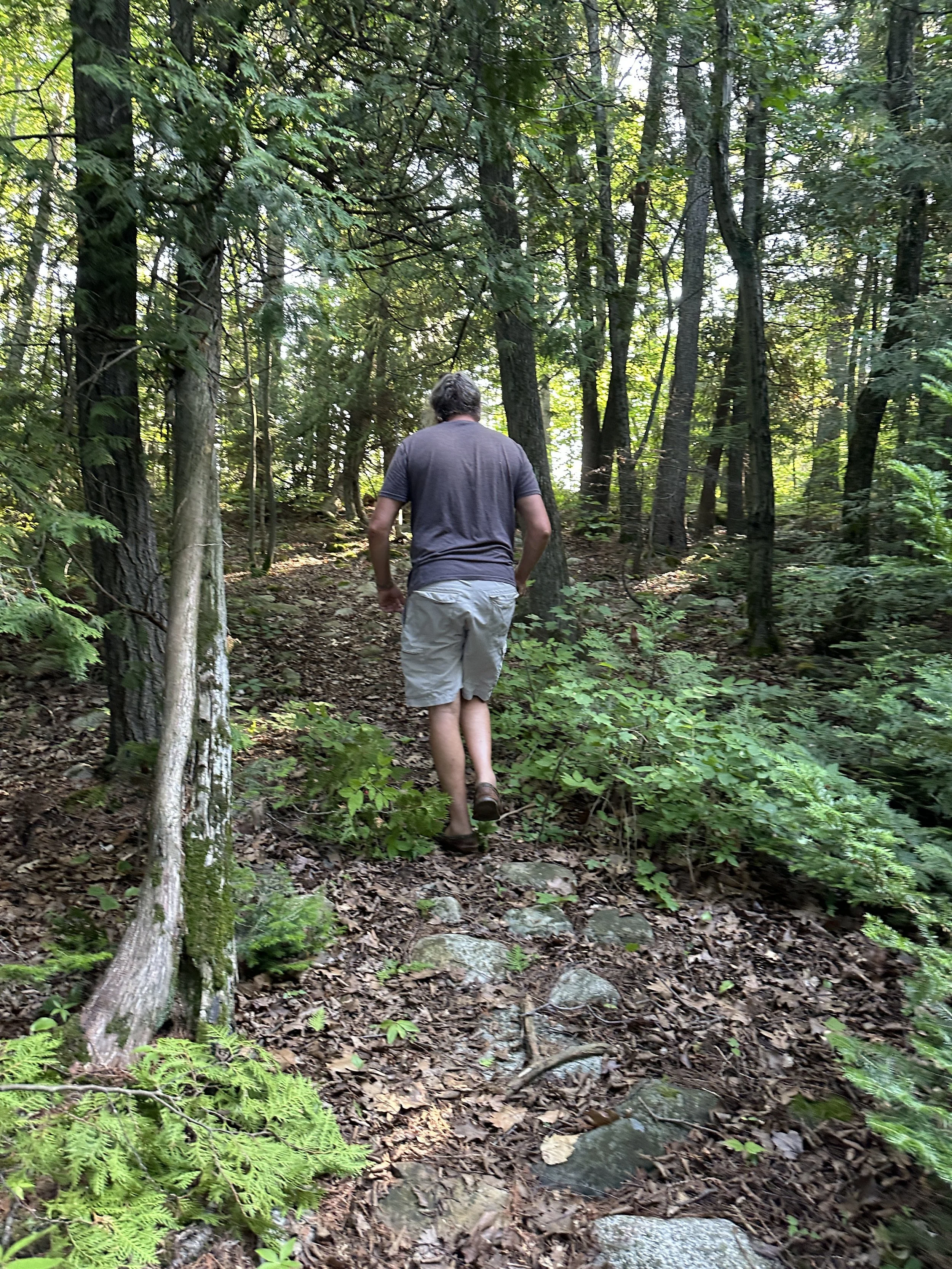 Our morning hike