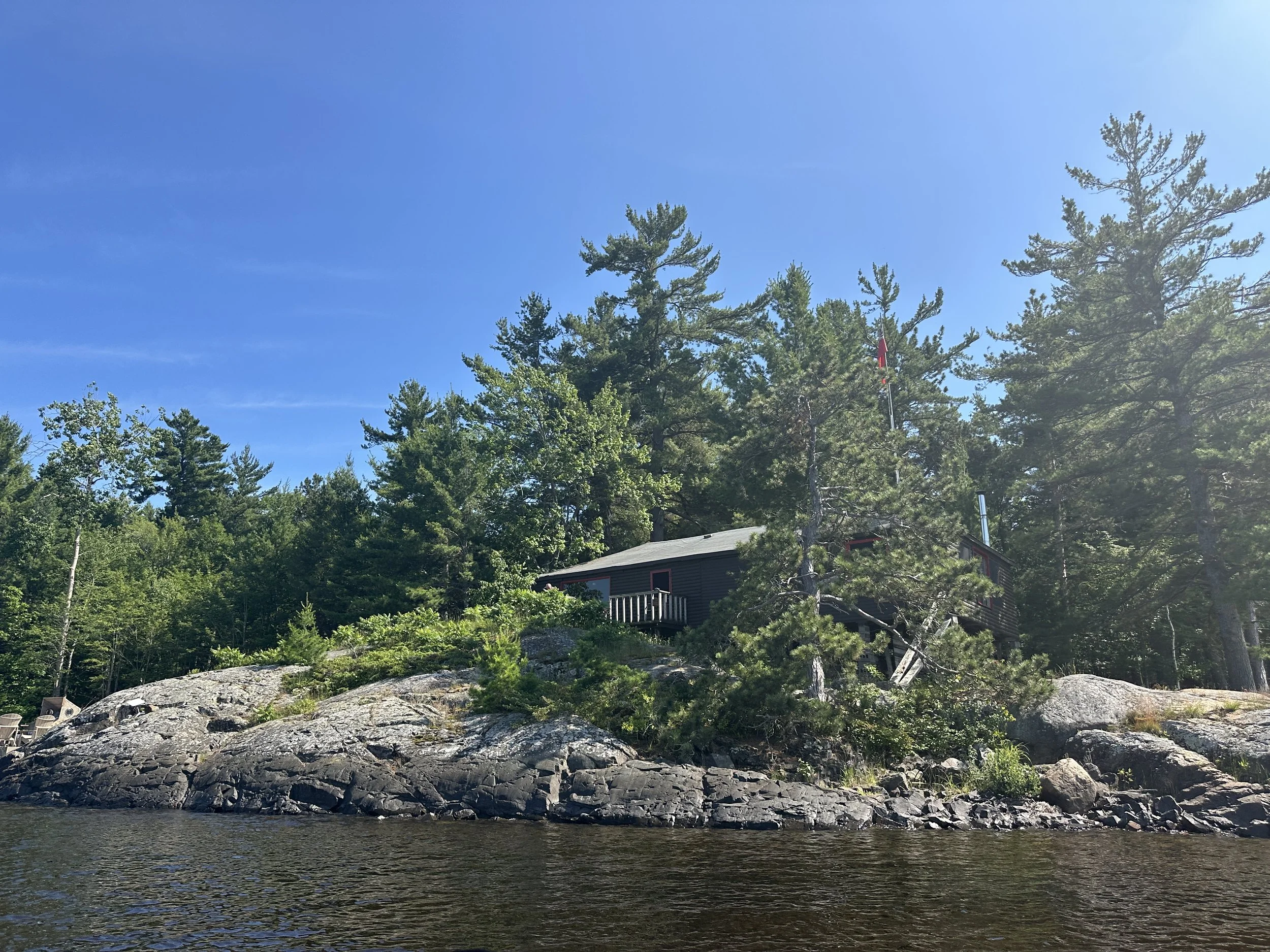 View of Dax's family camp