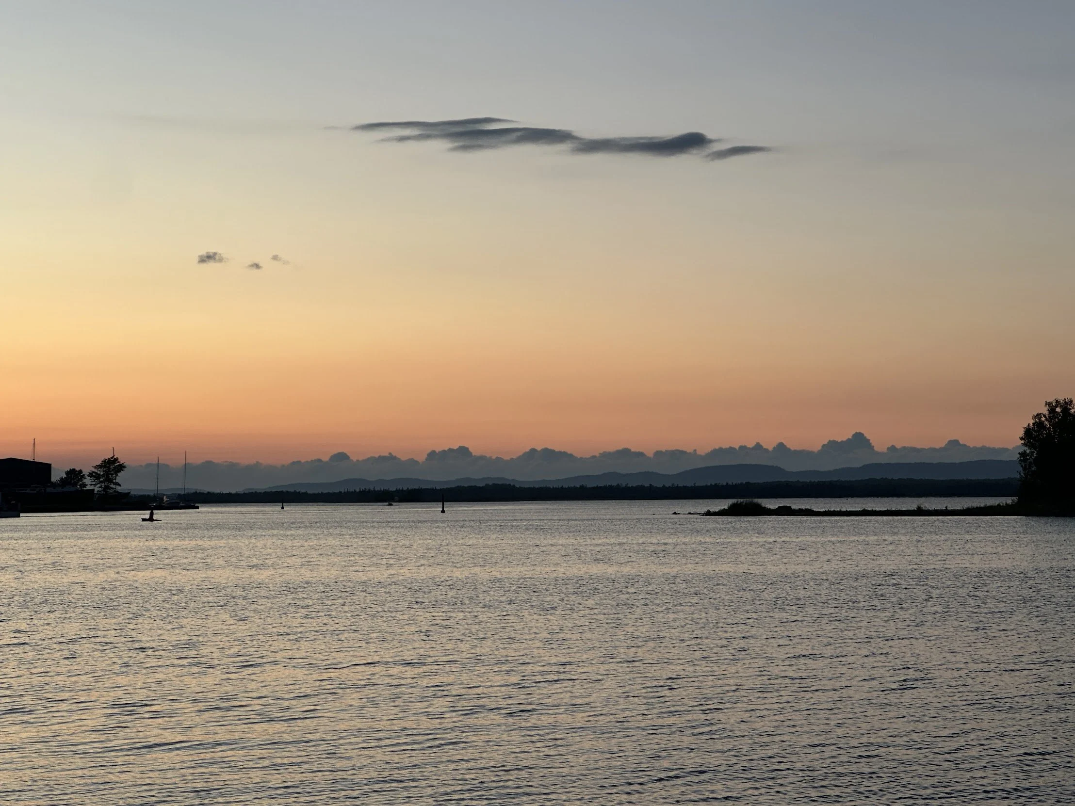 A pensive sunset after the storms