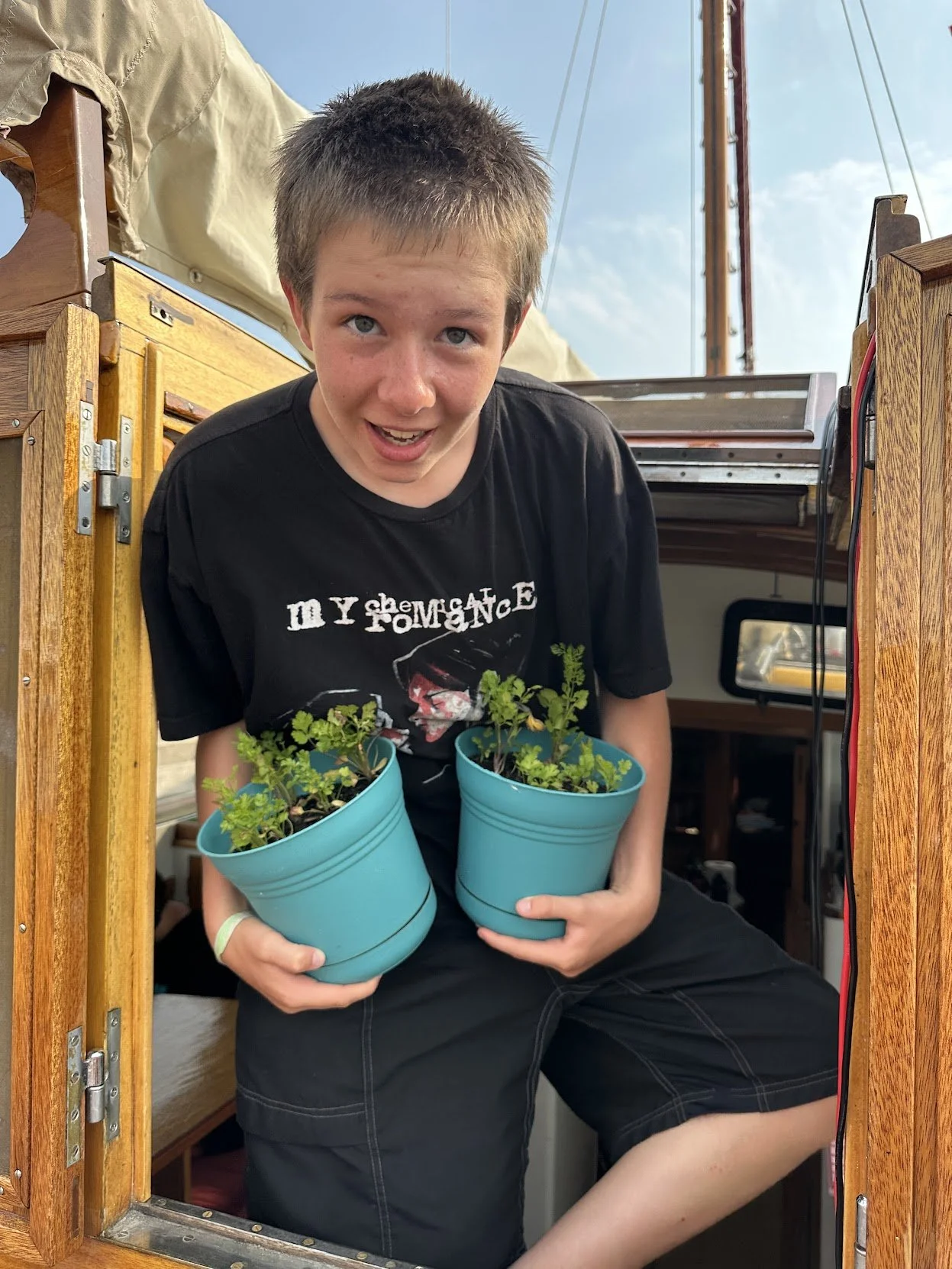 My what BIG cilantro you have!