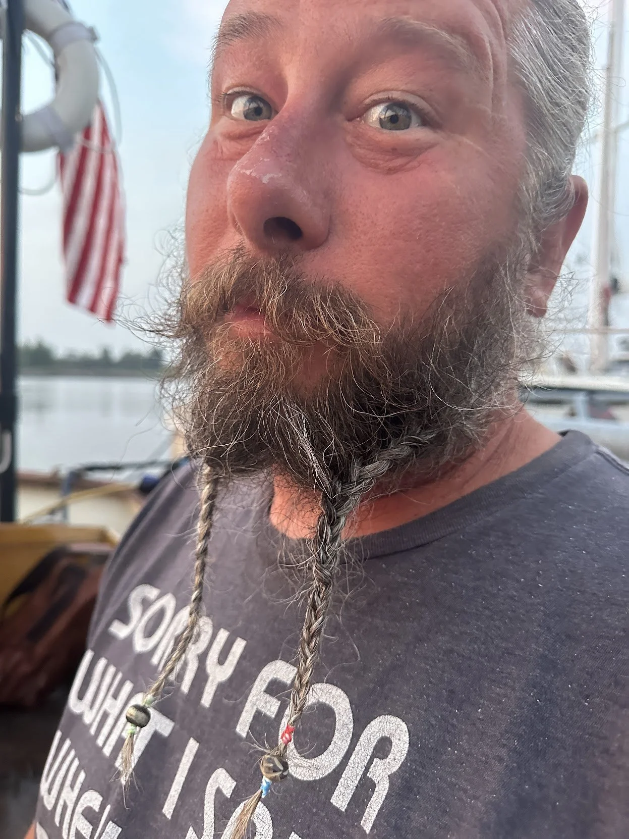 Captain becoming saltier every day