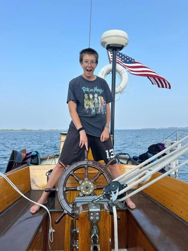 Cory got some wheel time