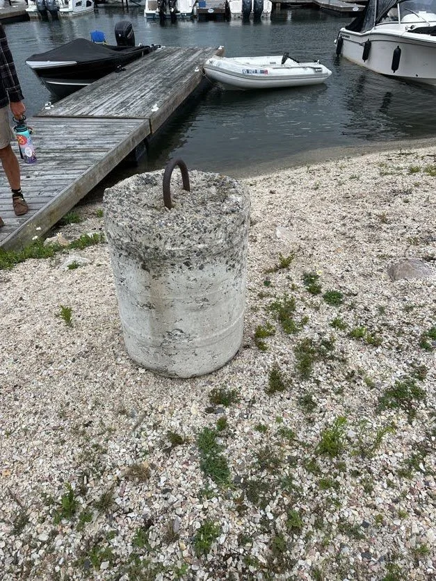 A mooring anchor