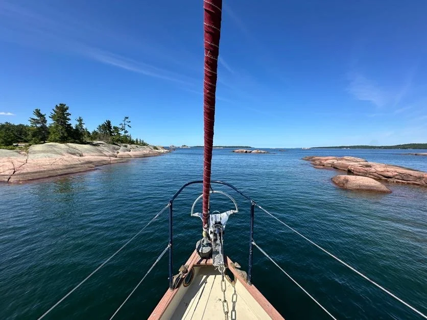 Going through the cut