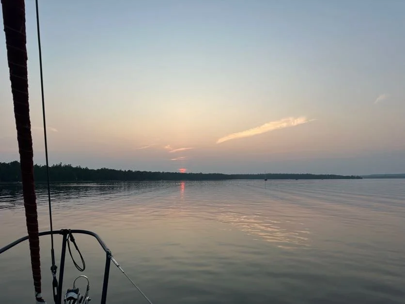 Fire sunset