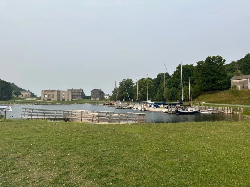 Full of sailboats at Fayette