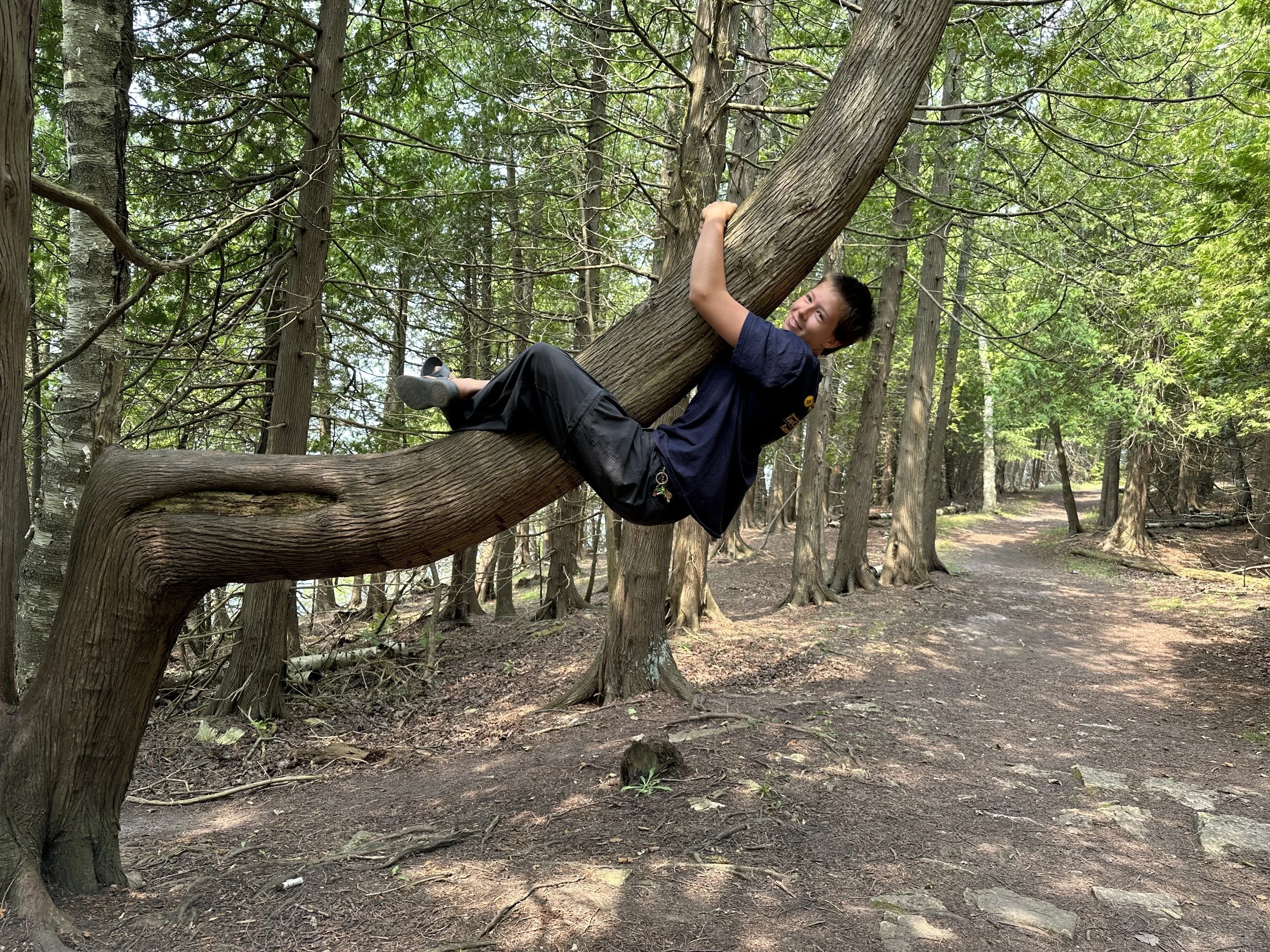 Cory being a sloth