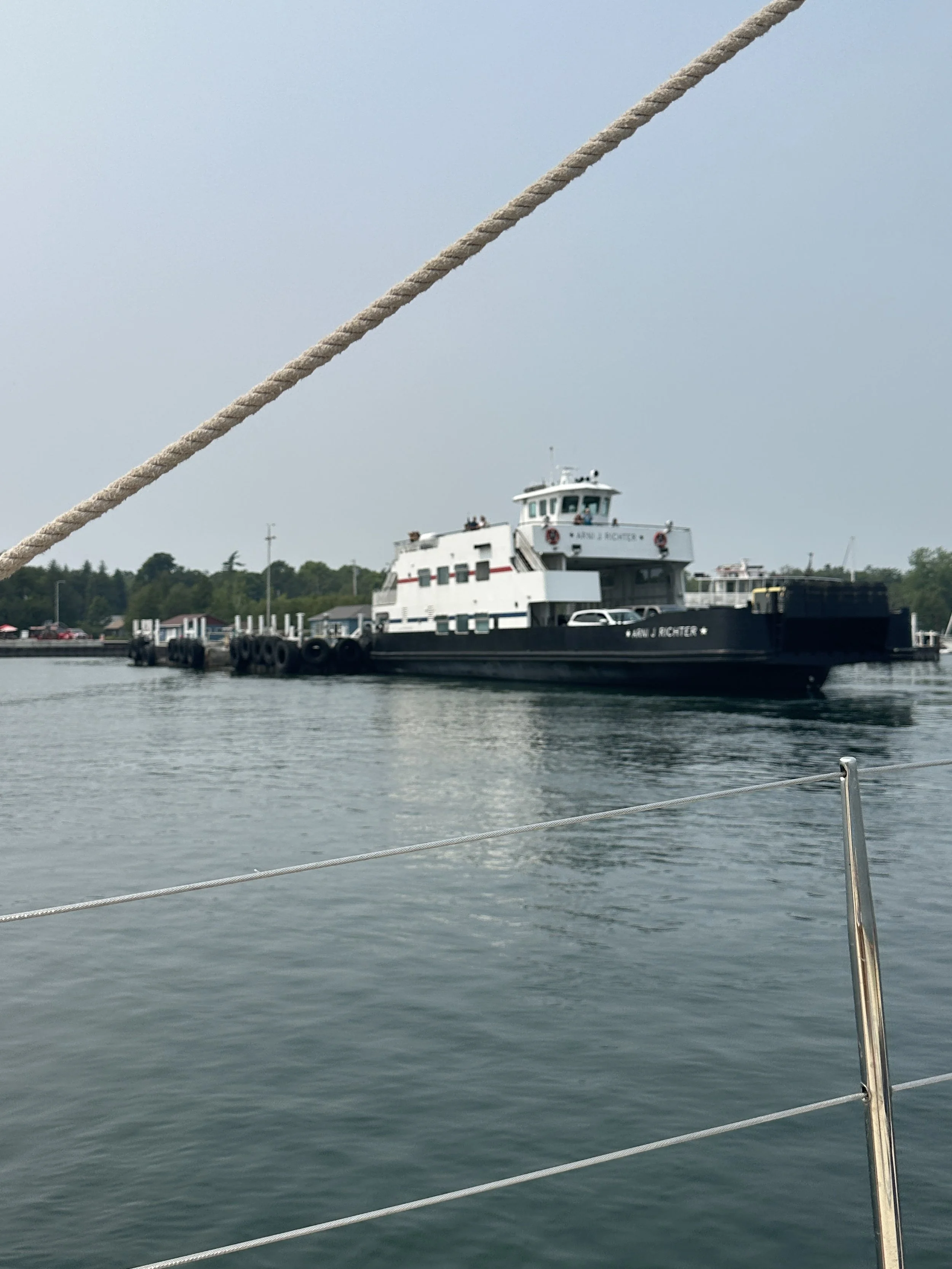 One of the Washington Island Ferries
