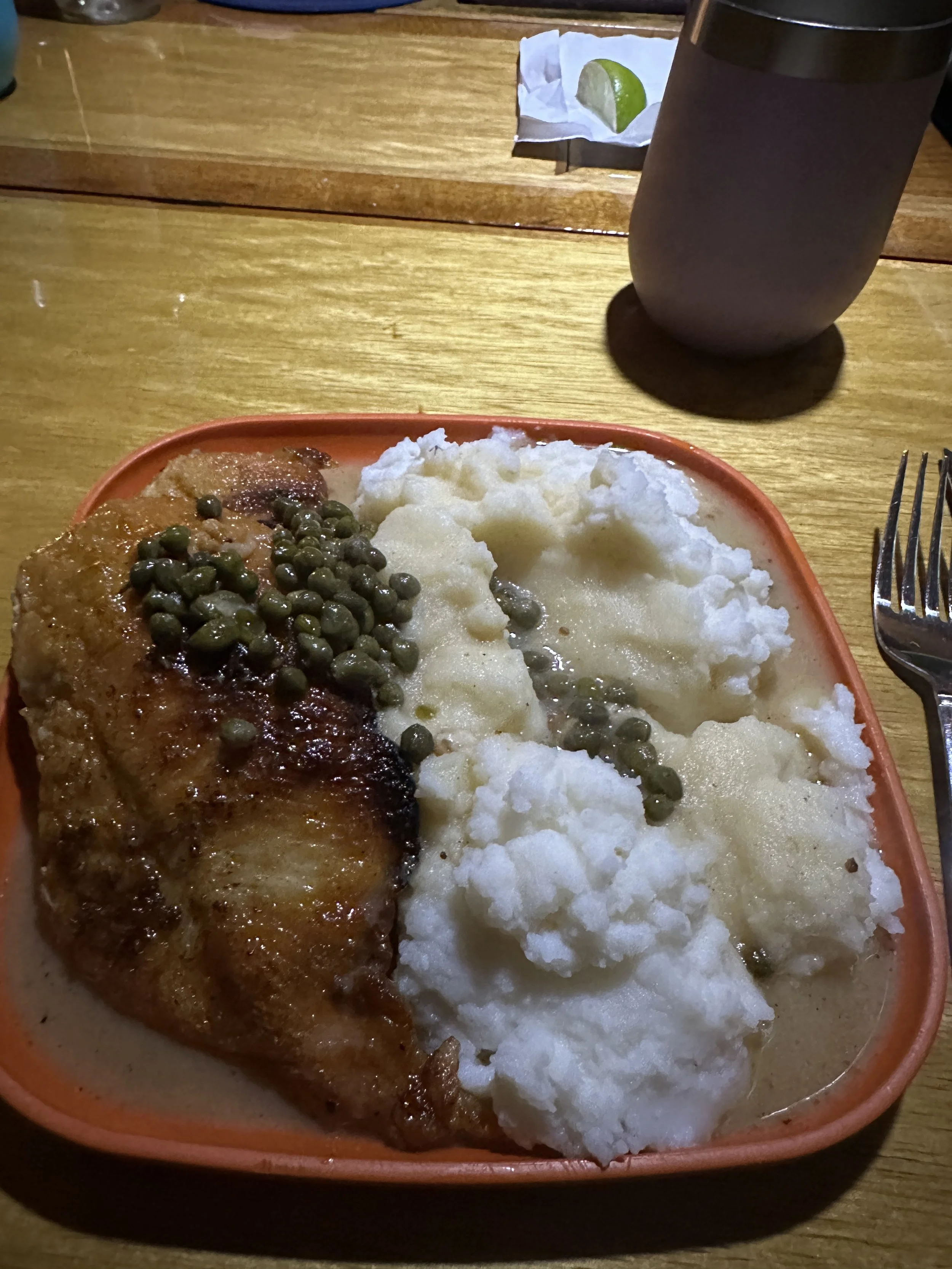 Our fantastic dinner