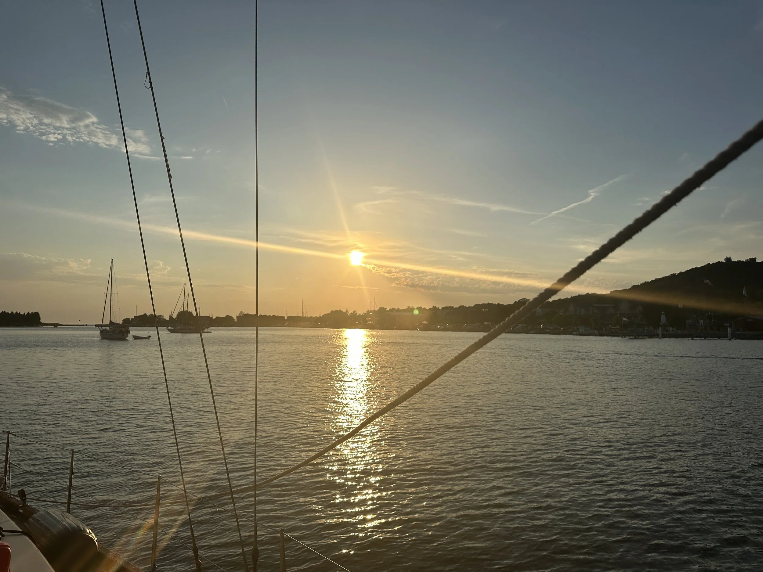 Views of our anchorage