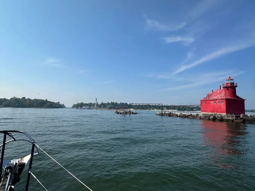 Coming into Sturgeon Bay