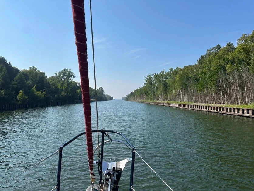 The "big ditch" Sturgeon Bay Canal