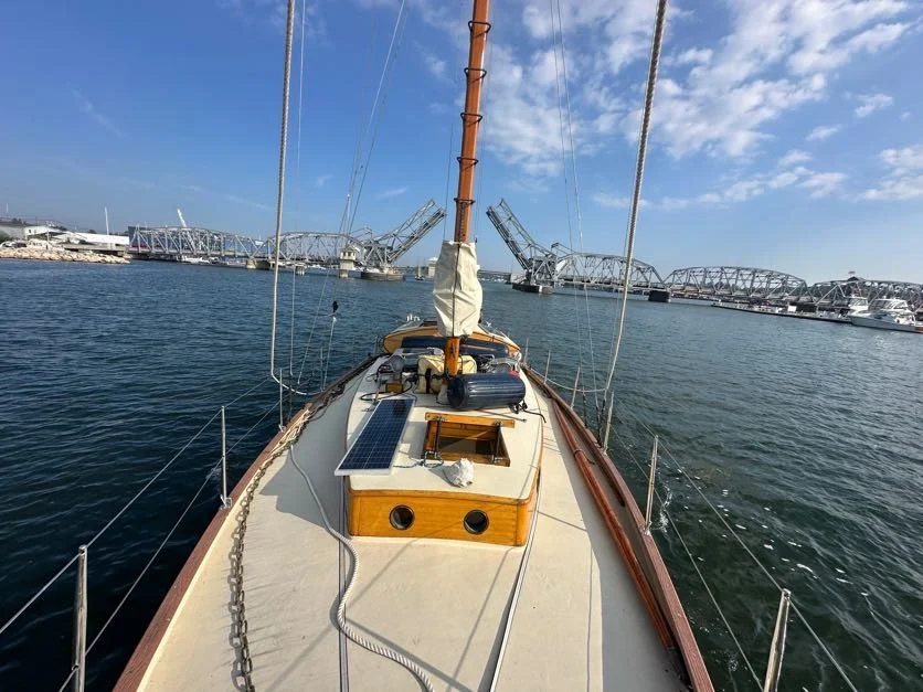 Past the last bridge and headed to Sand Bay