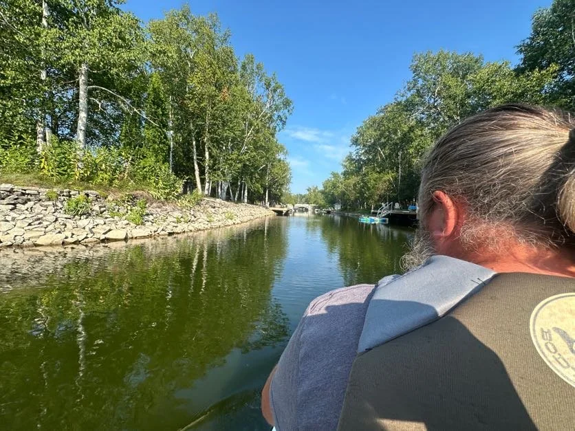 Touring the canal