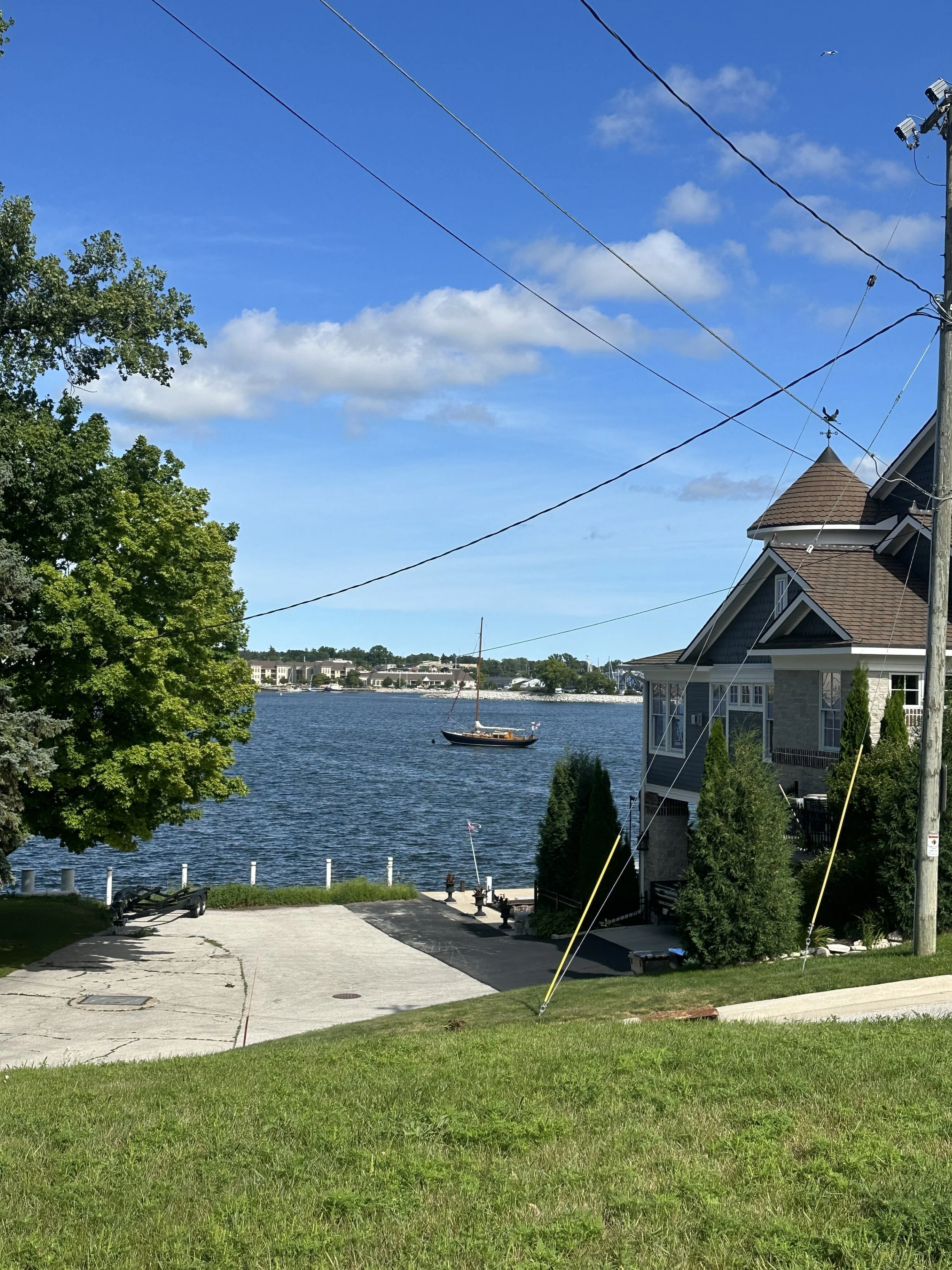 View of Ciara from shore