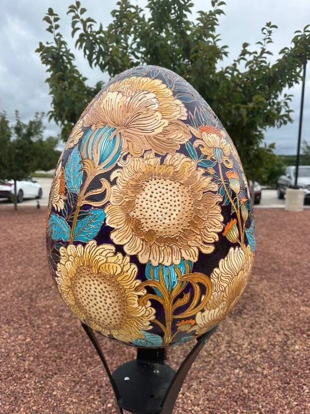 Eggs on parade