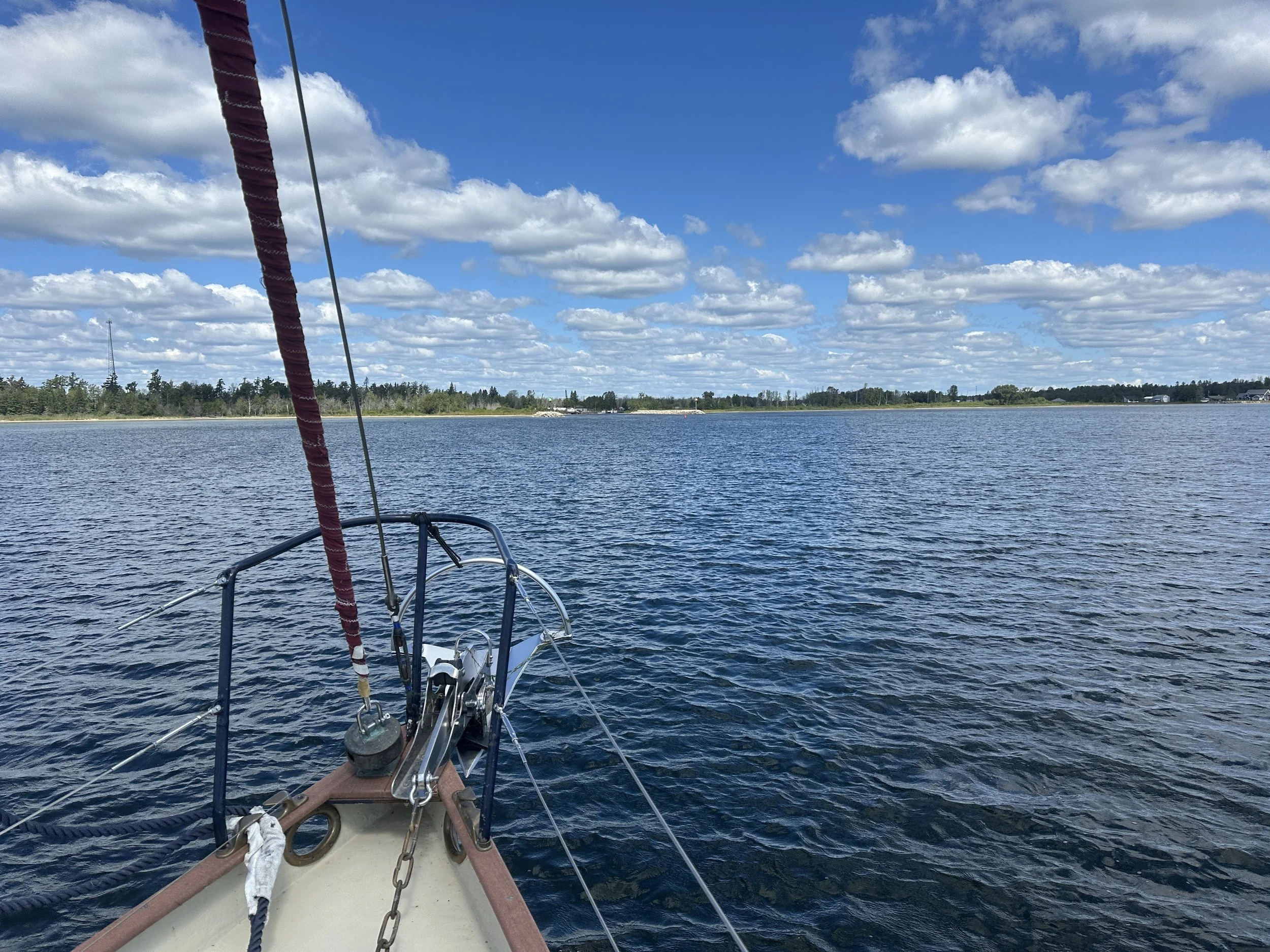 Coming into Cedar River