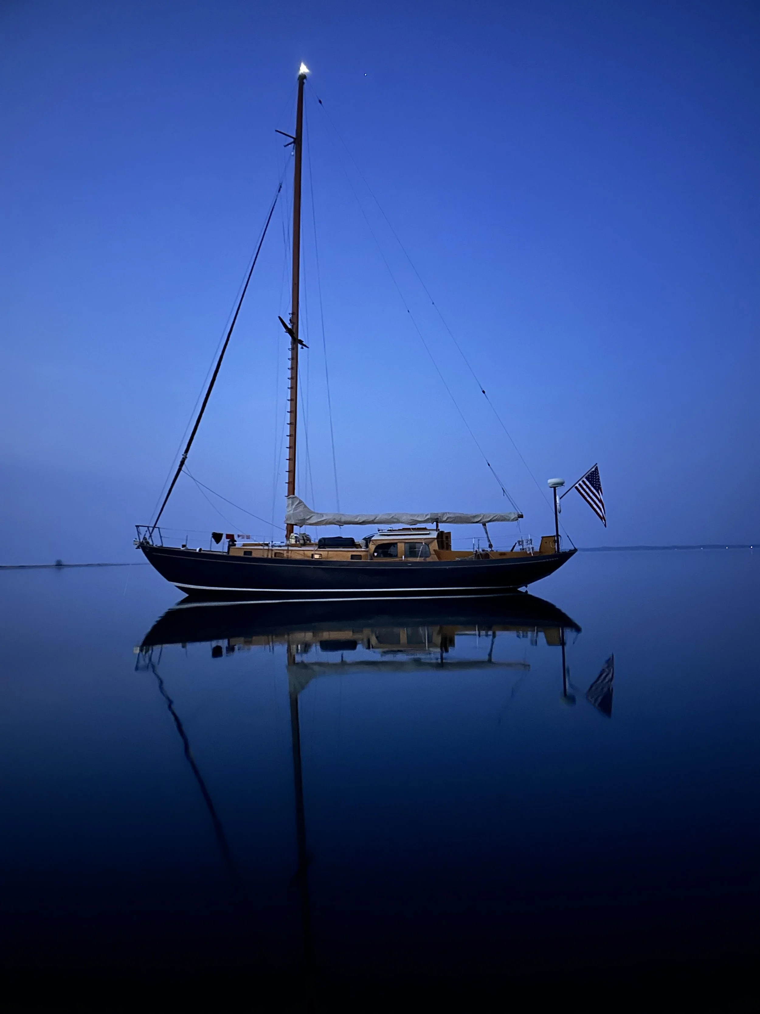 Ciara at anchor 2025