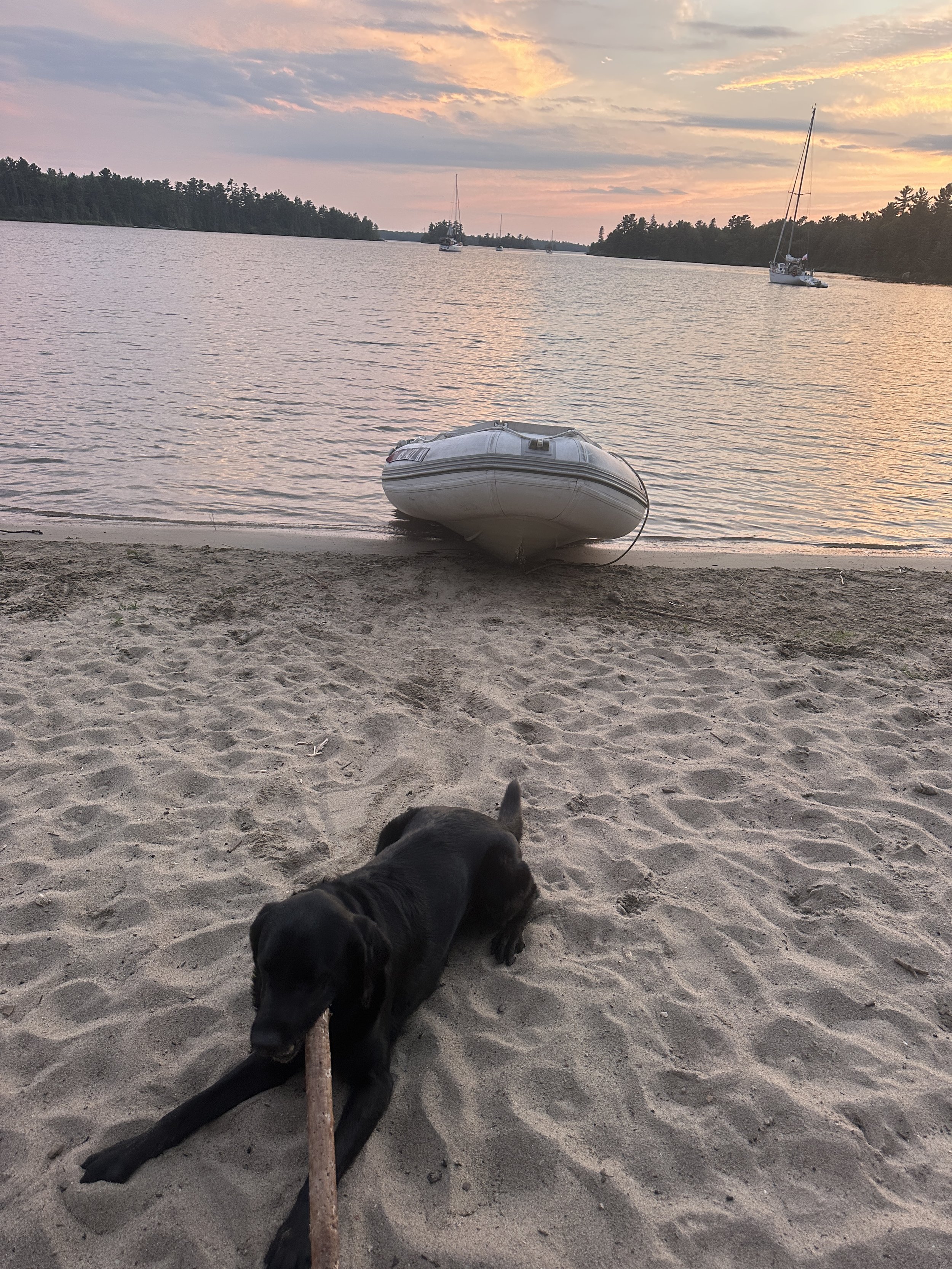 Last shore time
