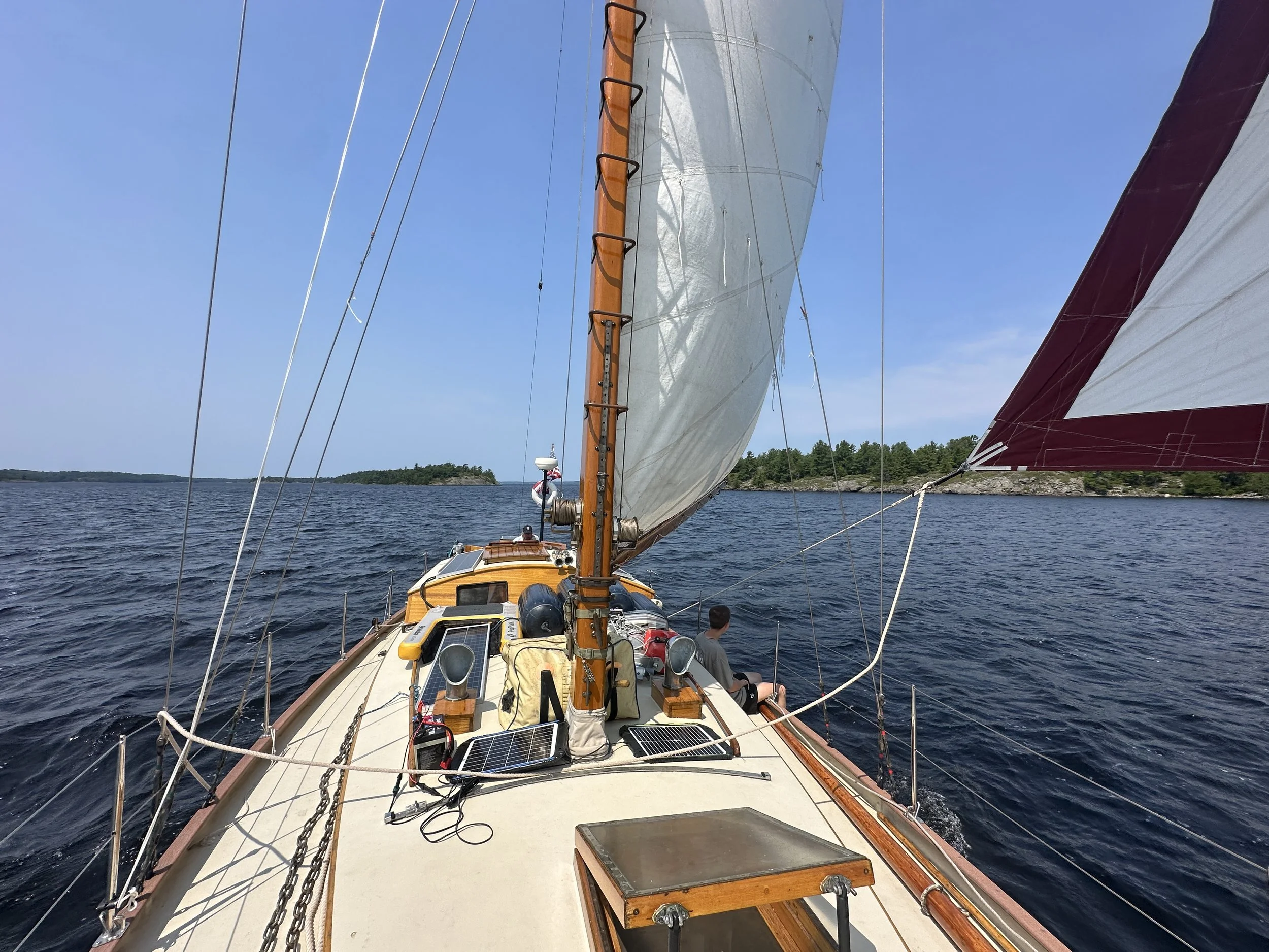 Views from out sail
