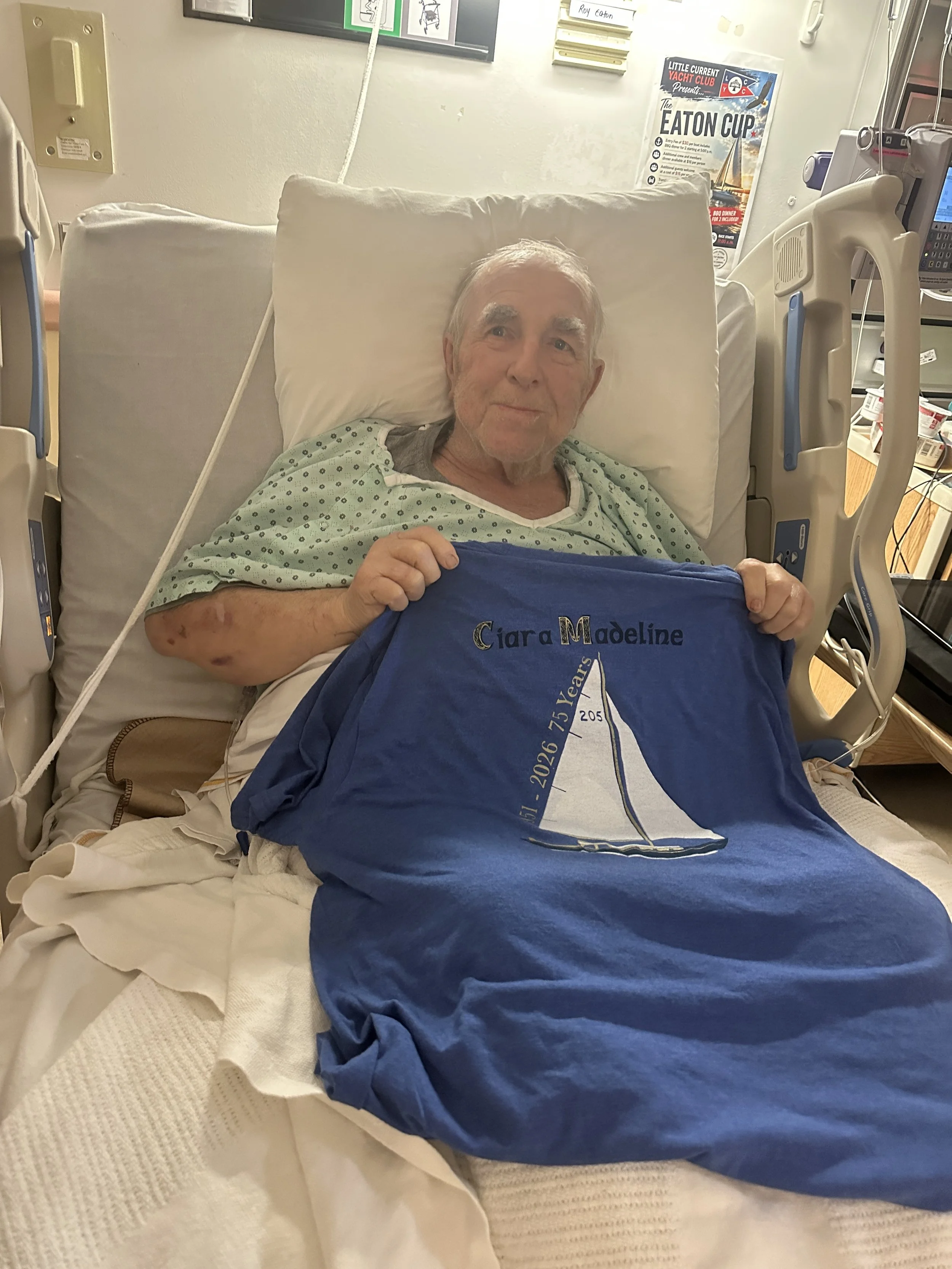 Roy and his new shirt