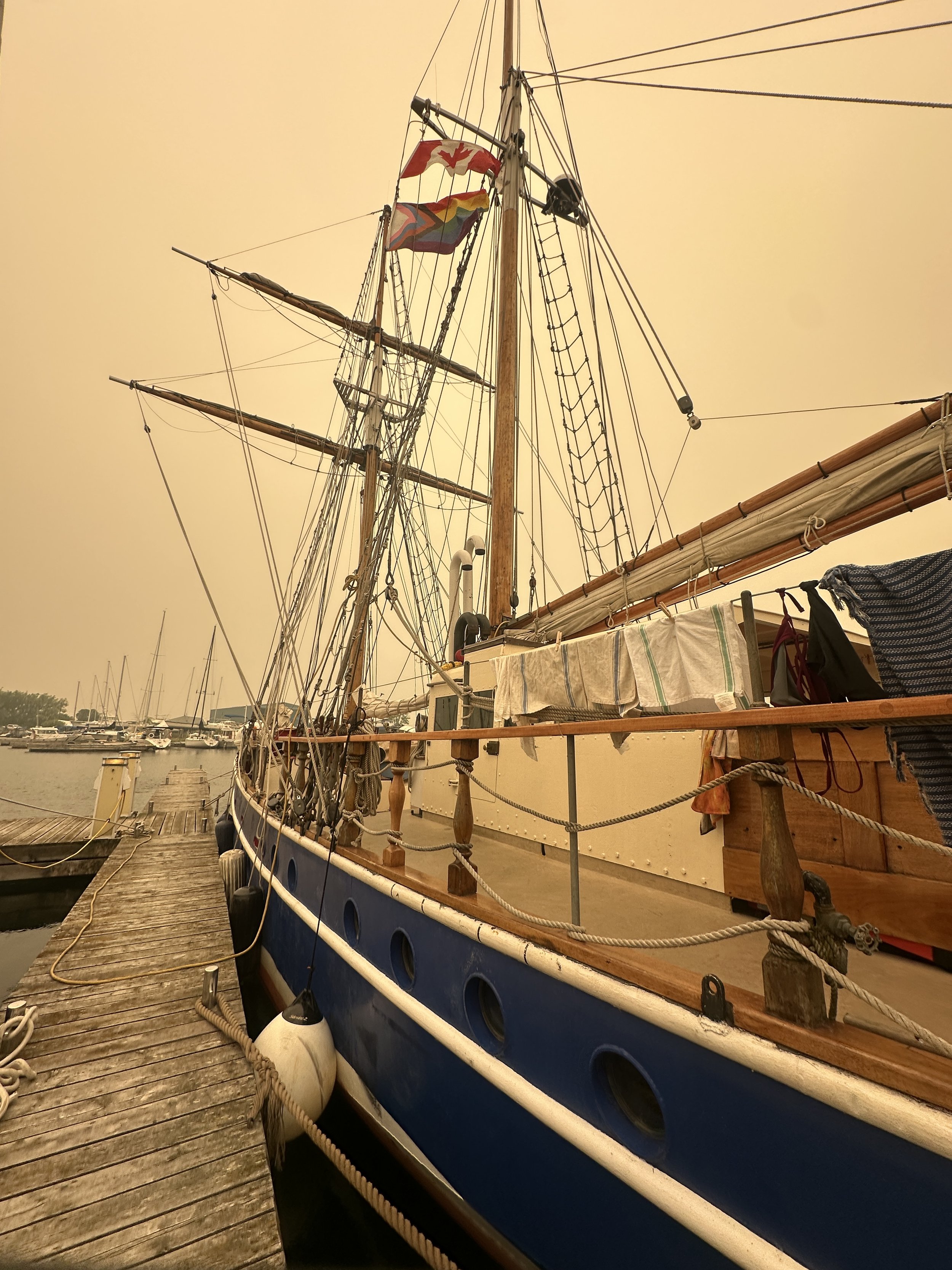 Playfair was at the docks