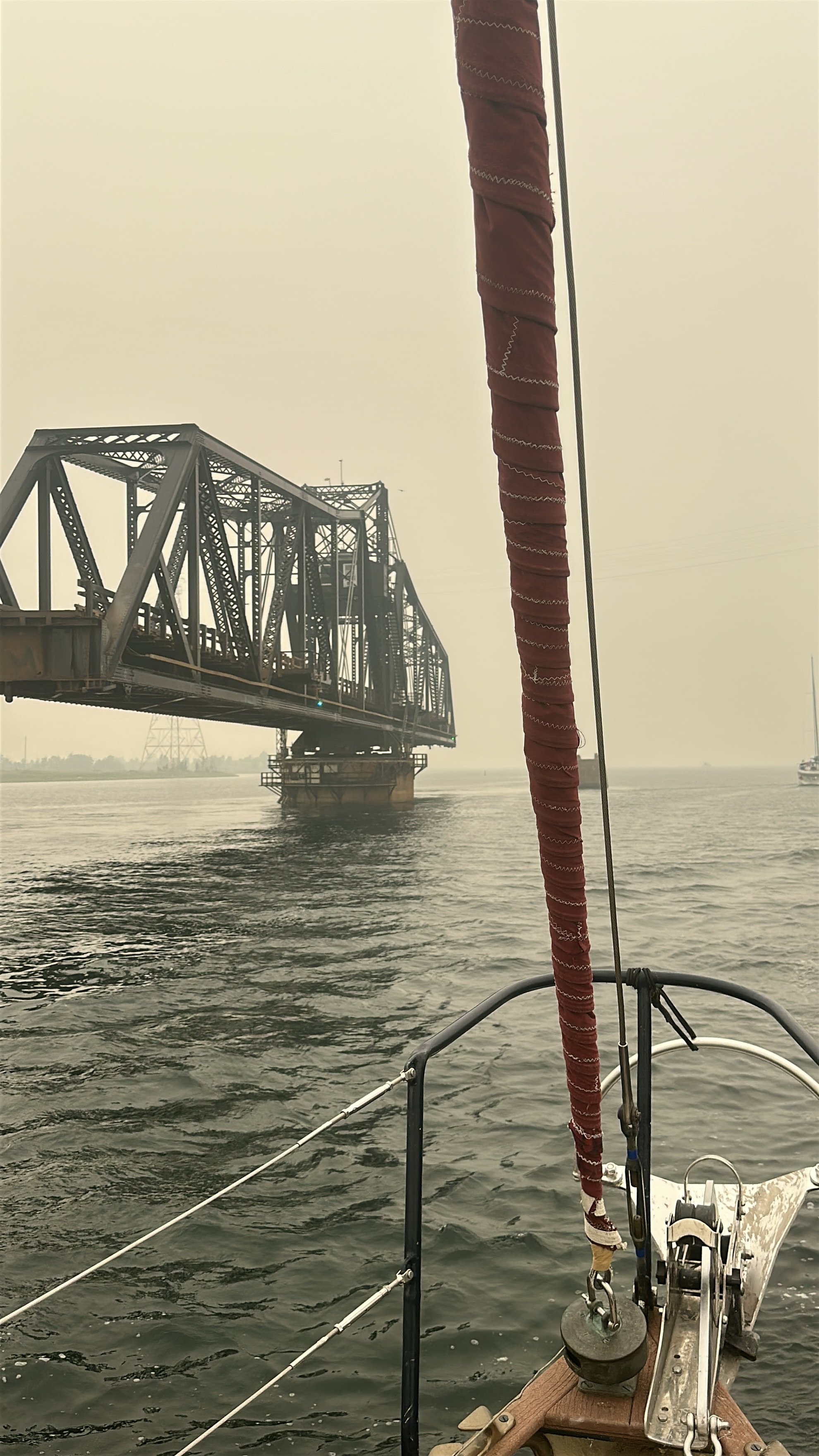 View from our boat