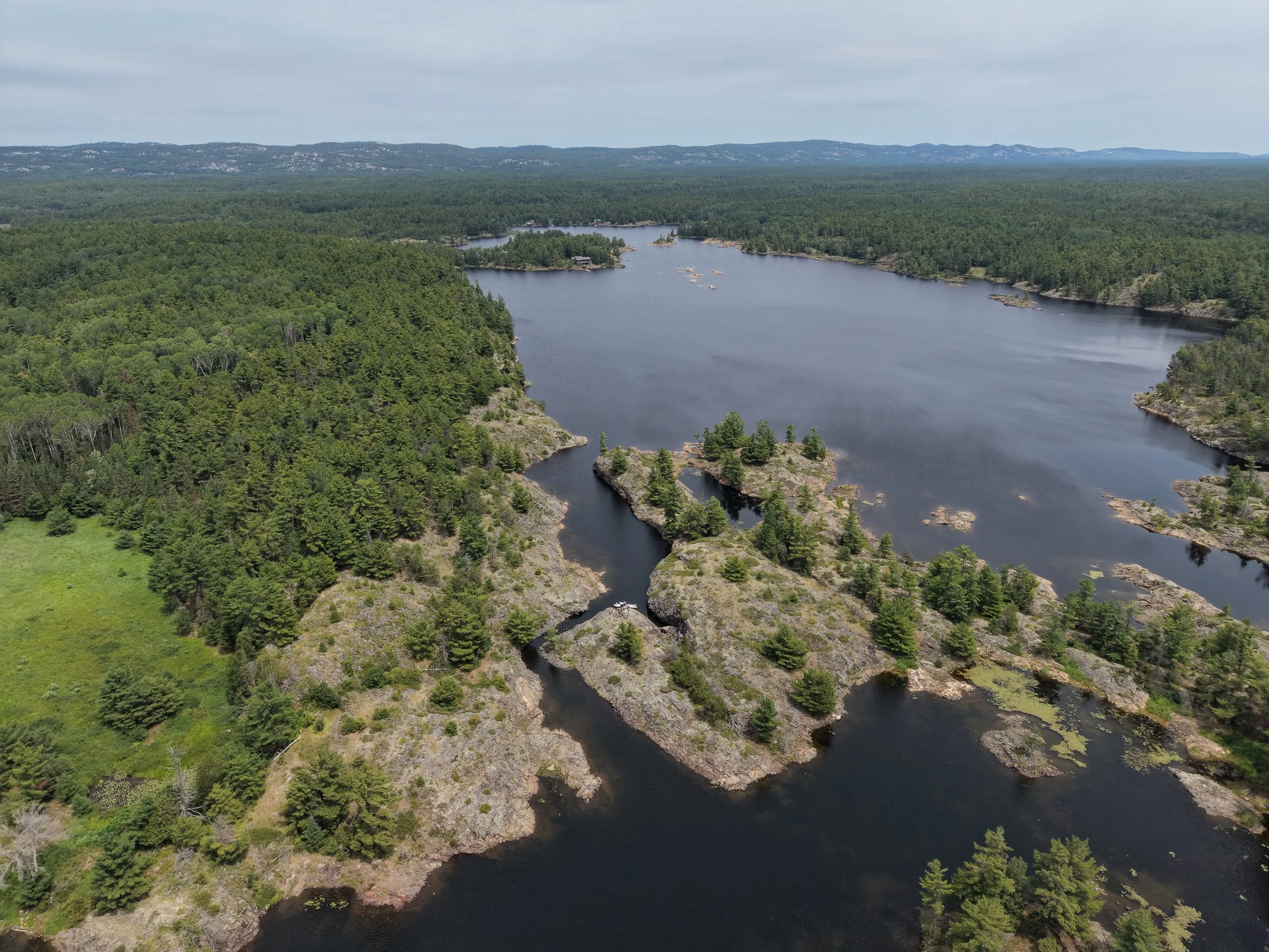 Drone footage
