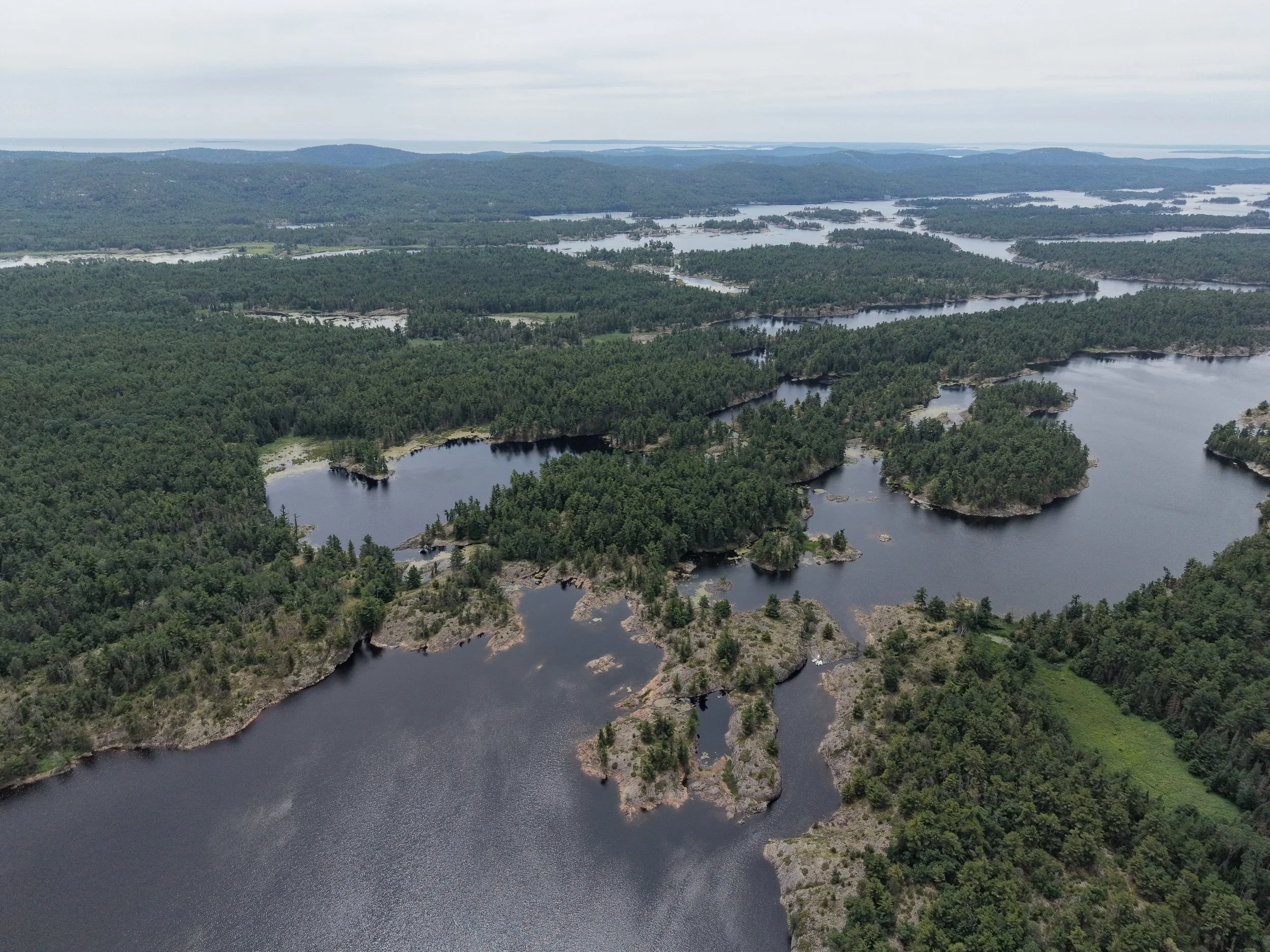 Drone footage