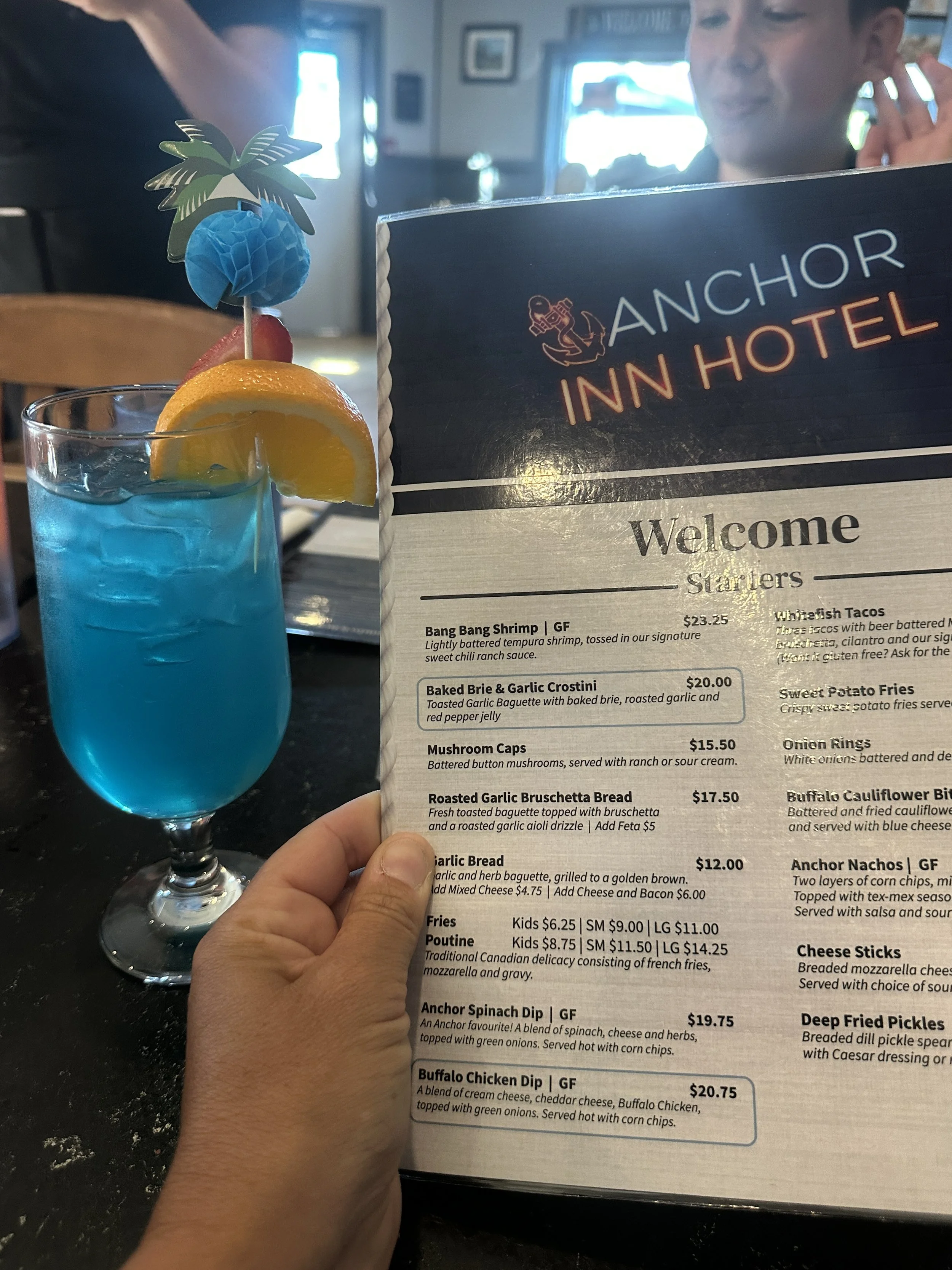 Fancy drink, well deserved