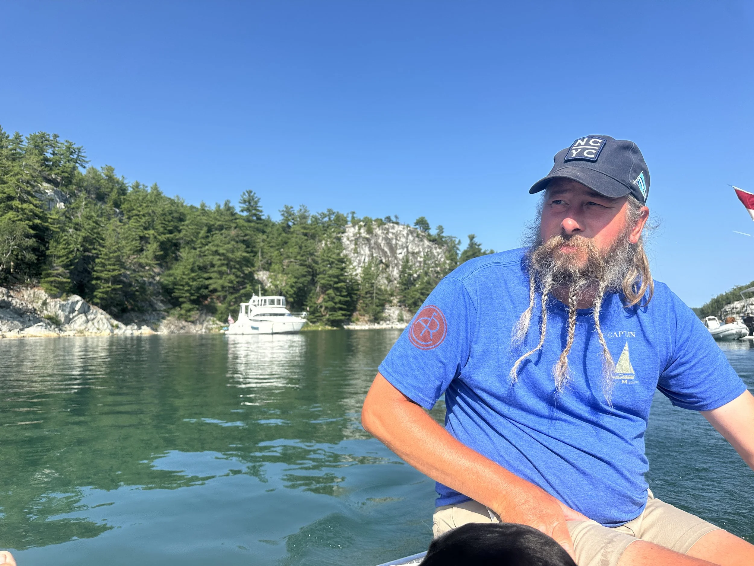 Dinghy ride with Captain
