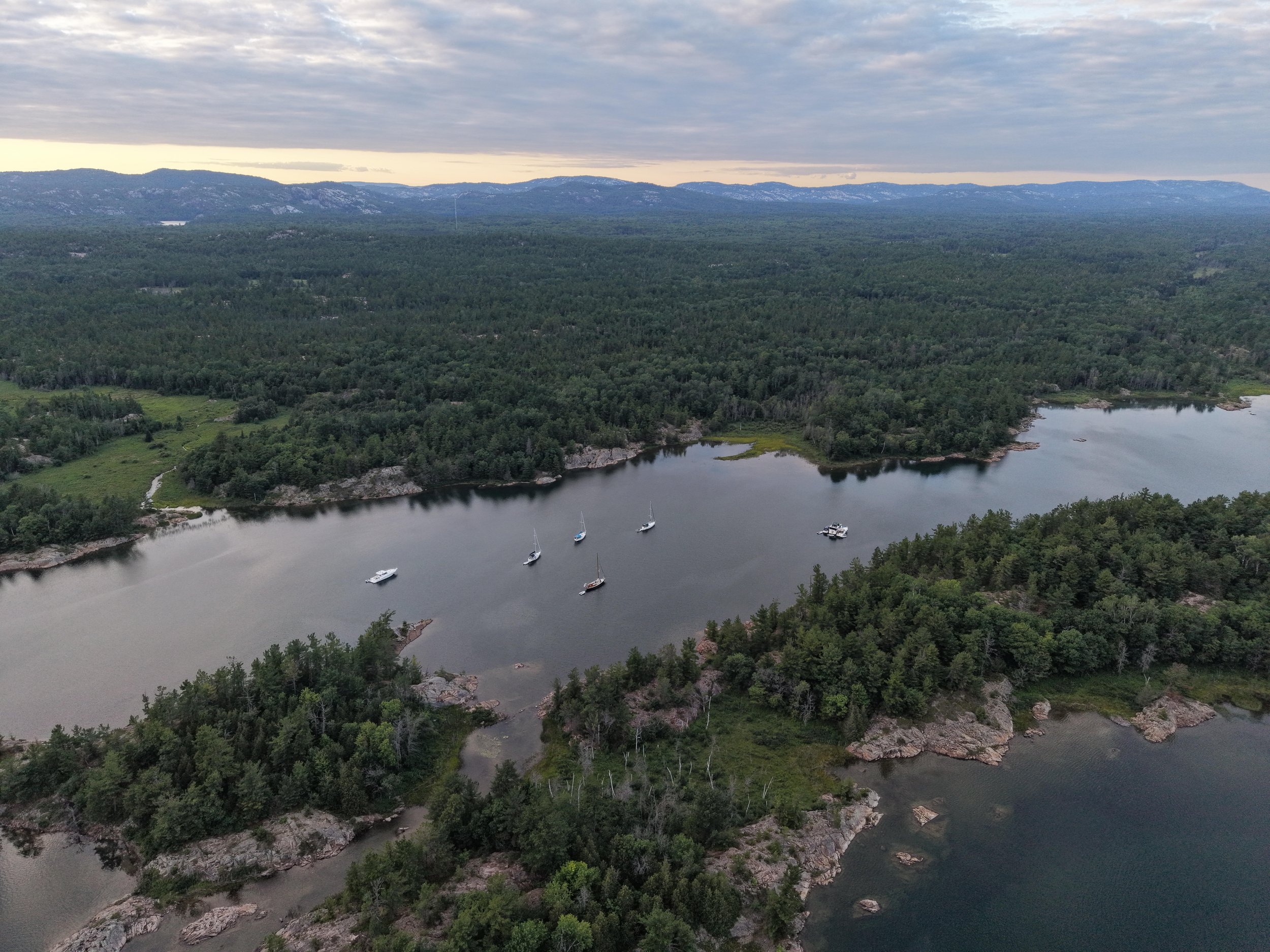 Drone view of Mile 58