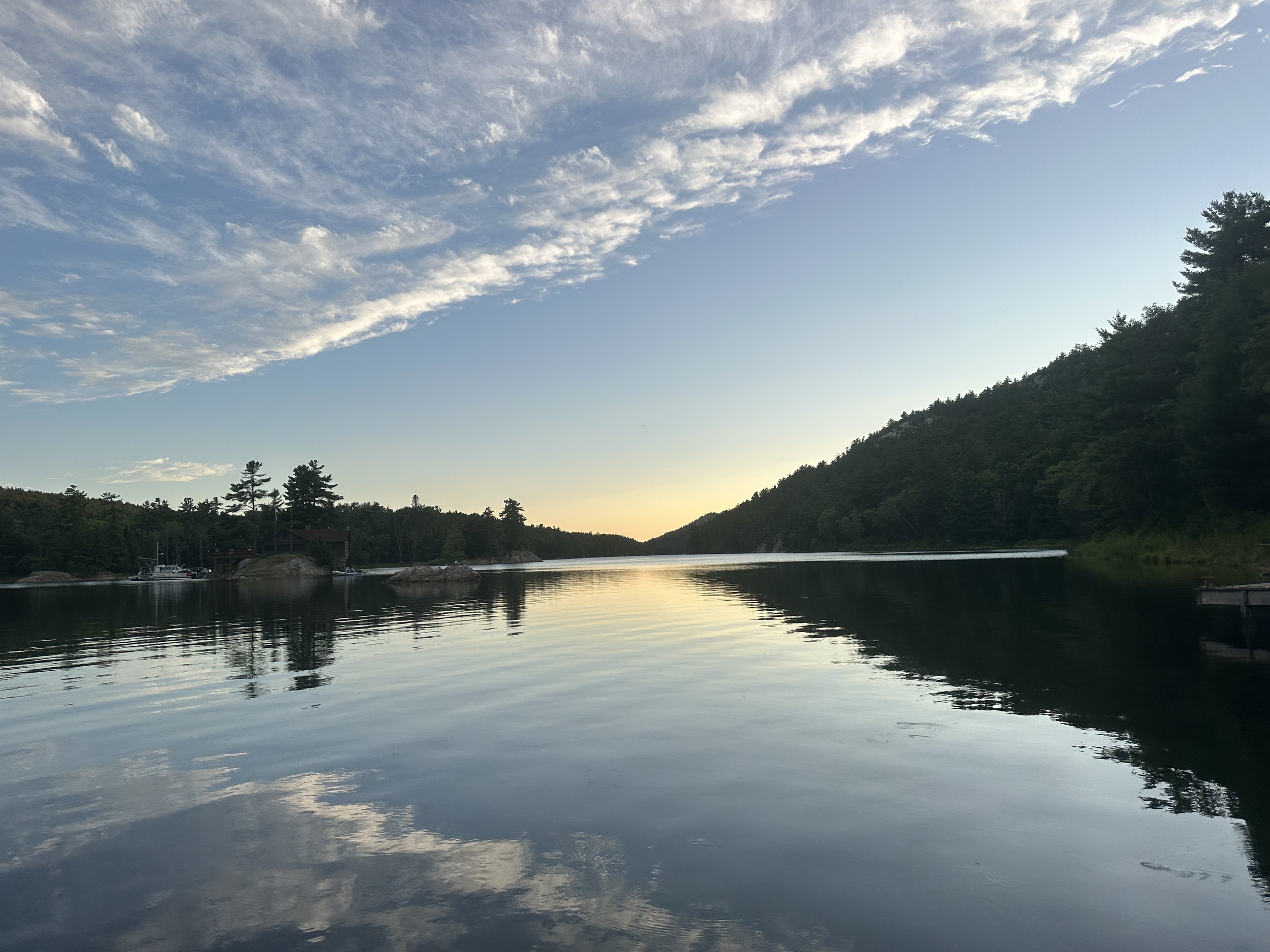 Calm evening