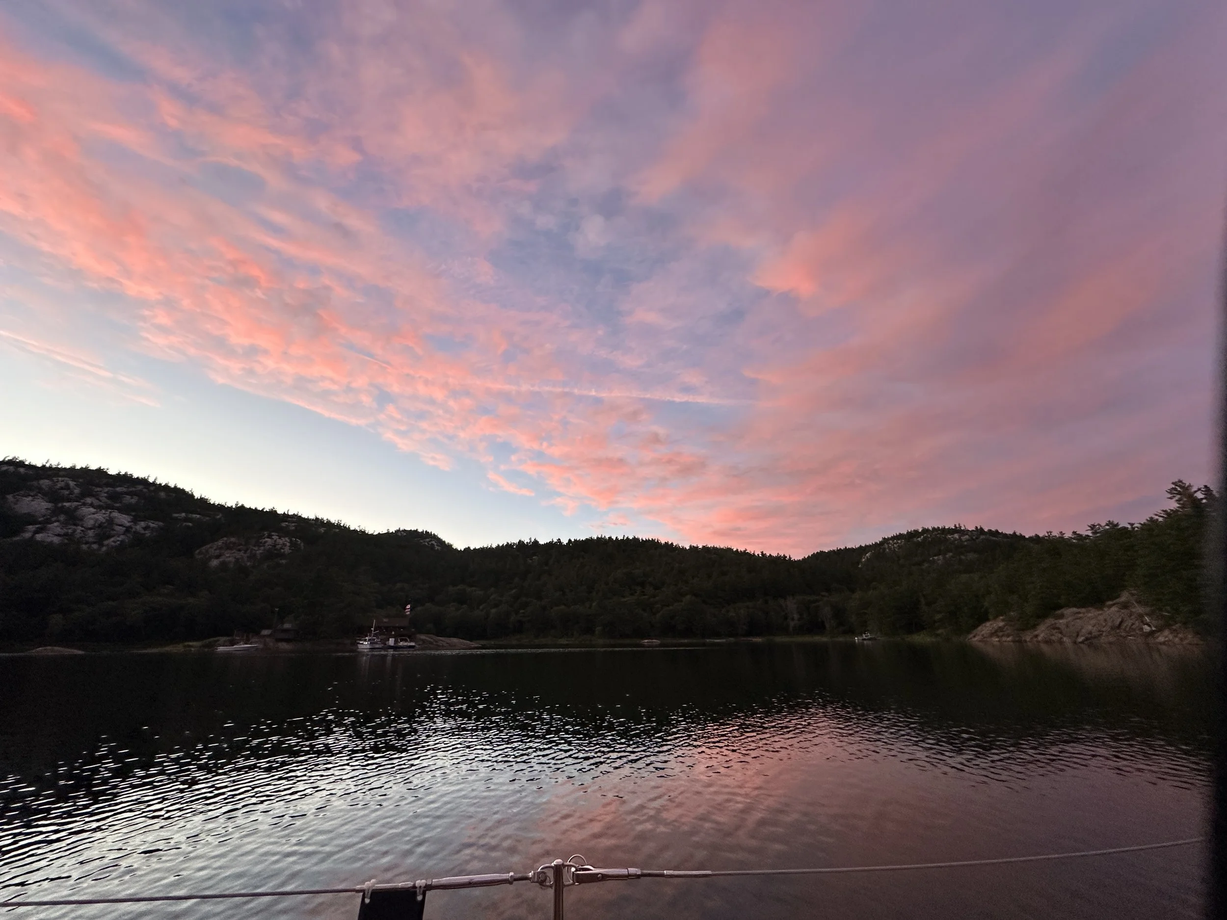 Stunning sunset