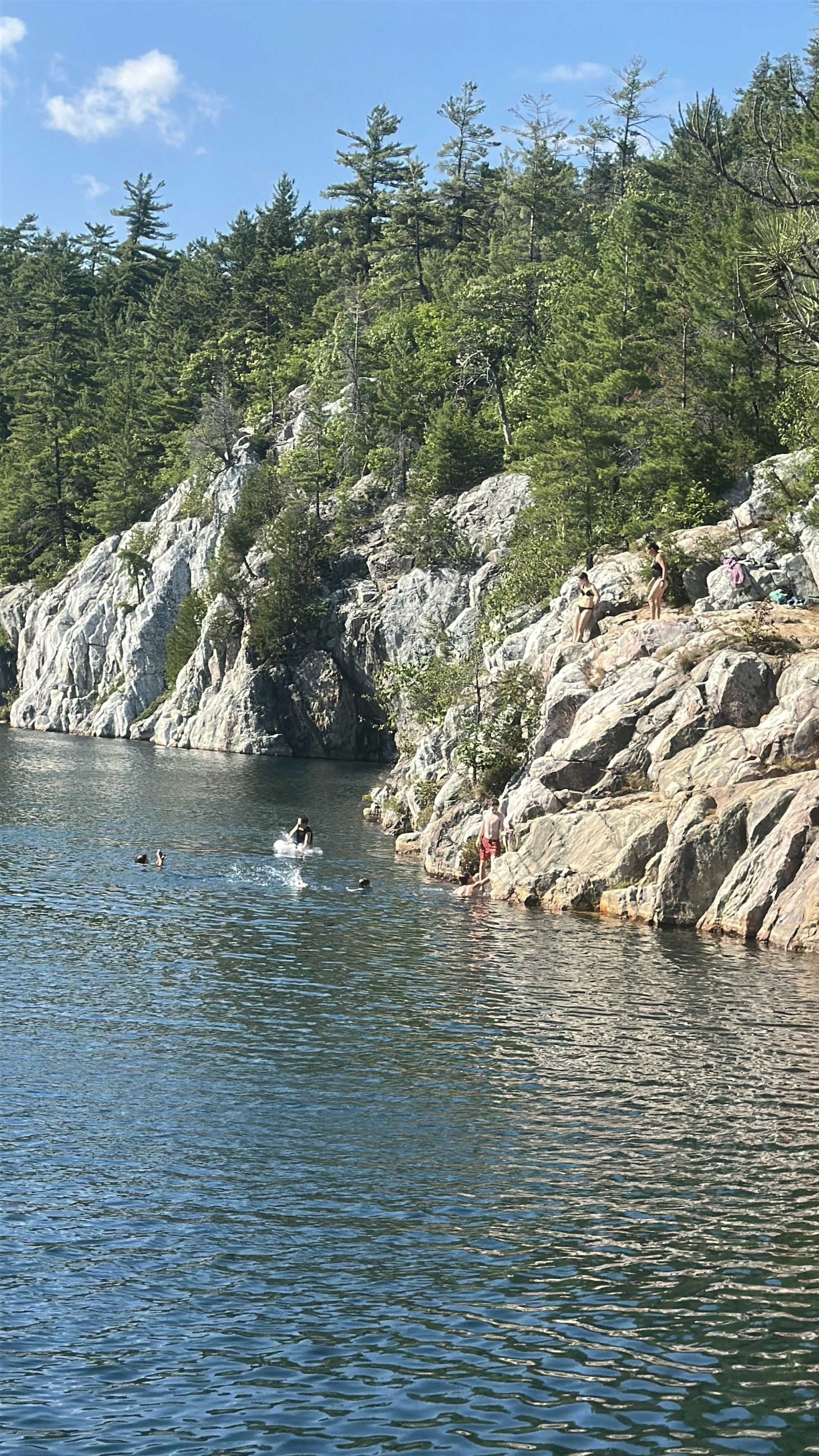 Cory cliff jumping